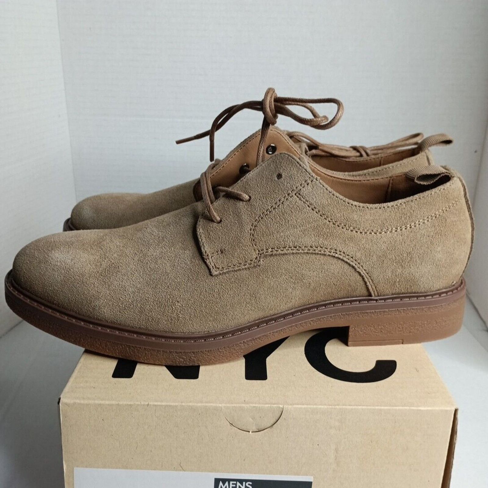Steve Madden Madden NYC Men's Madden Terry Dress Shoes Taupe Size 7 New Size US 7 / EU 40 - 5 Thumbnail