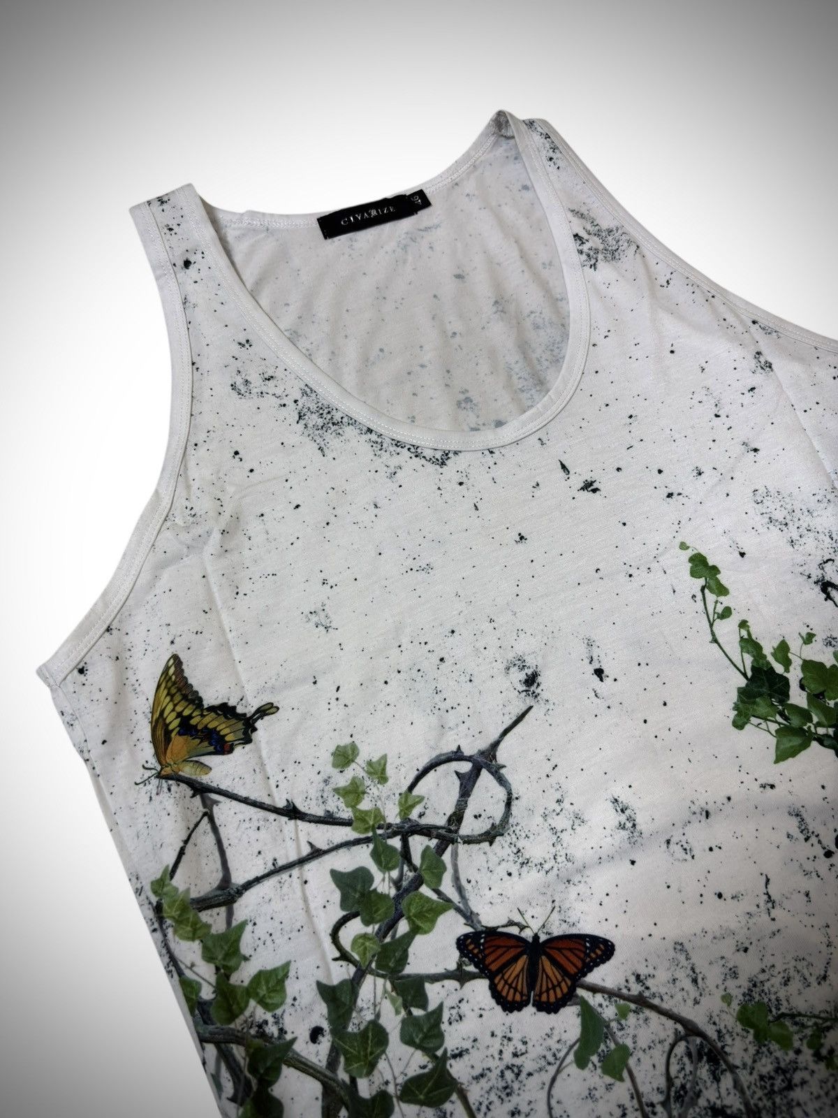 CIVARIZE Civarize Flower Butterlfly Skull Top Size US S / EU 44-46 / 1 - 2 Thumbnail