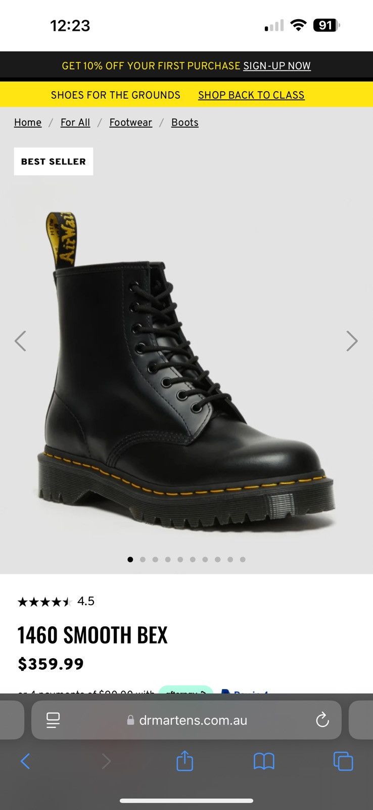 Dr. Martens Women’s Dr Martens Size US 8 / IT 38 - 1 Thumbnail