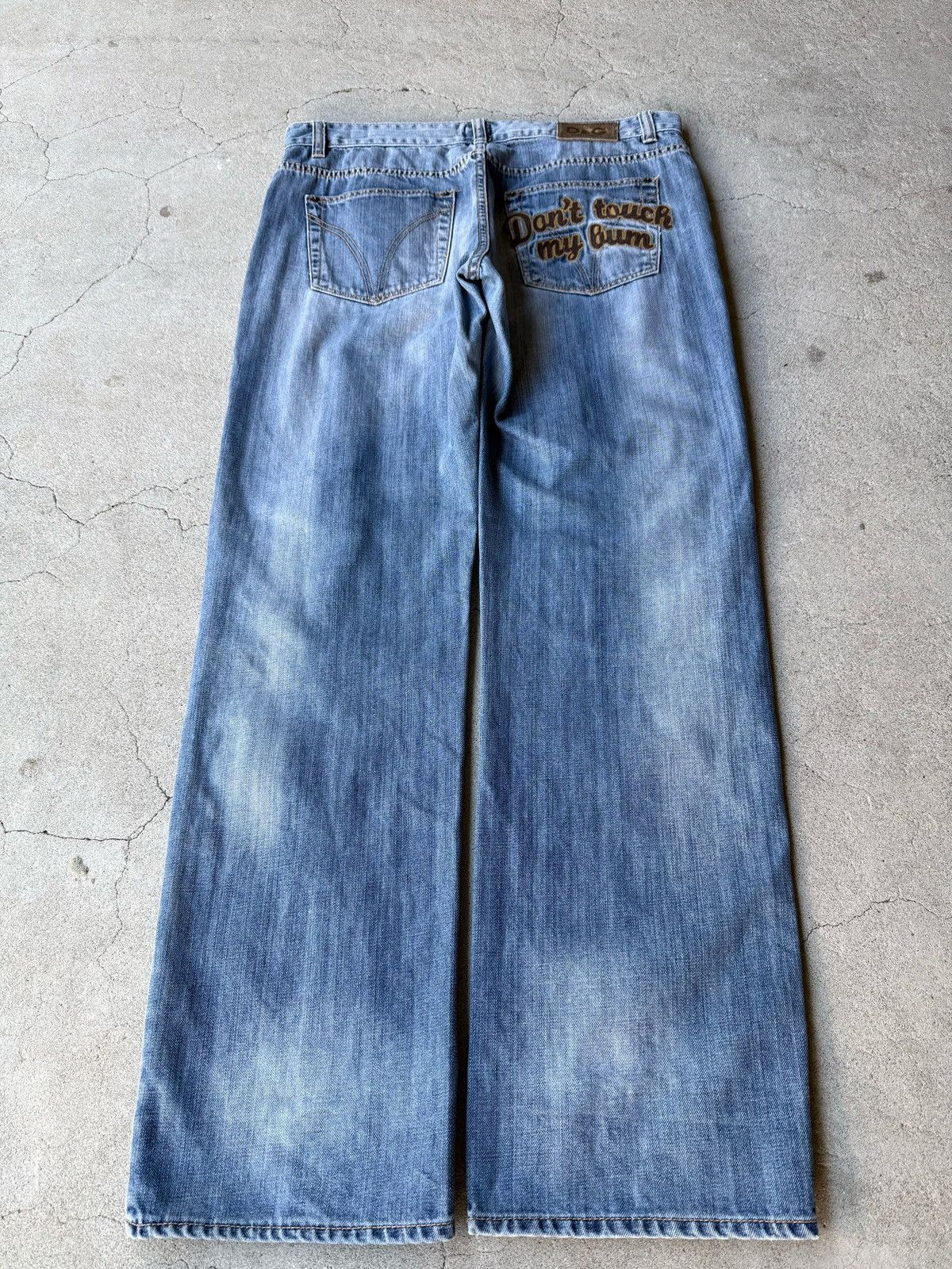 Dolce & Gabbana DOLCE&GABBANA Archive Wide Straight Jeans Size US 38 / EU 54 - 2 Thumbnail