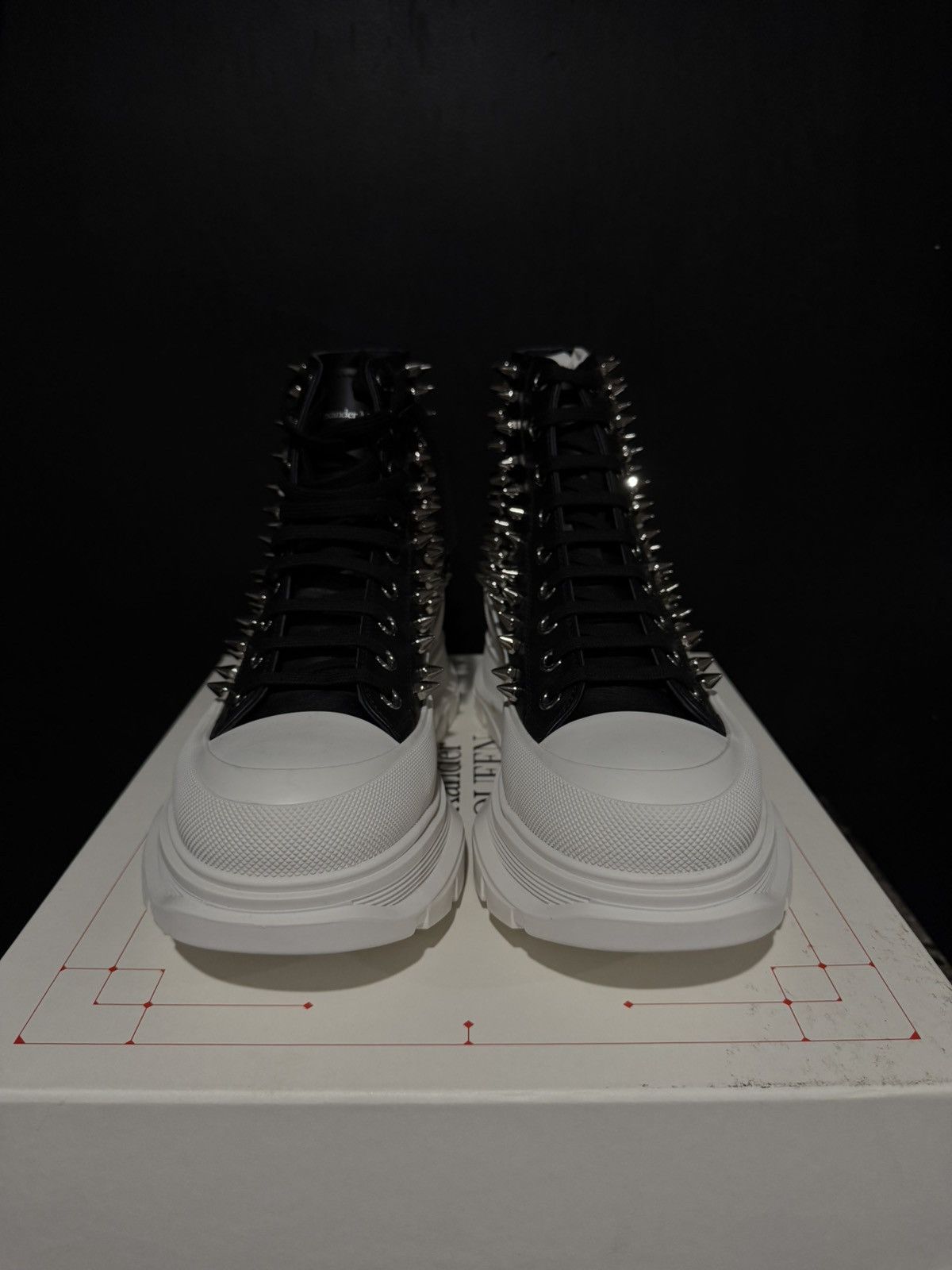 Alexander McQueen Alexander McQueen Leather Shoes Spikes Size US 11 / EU 44 - 4 Thumbnail