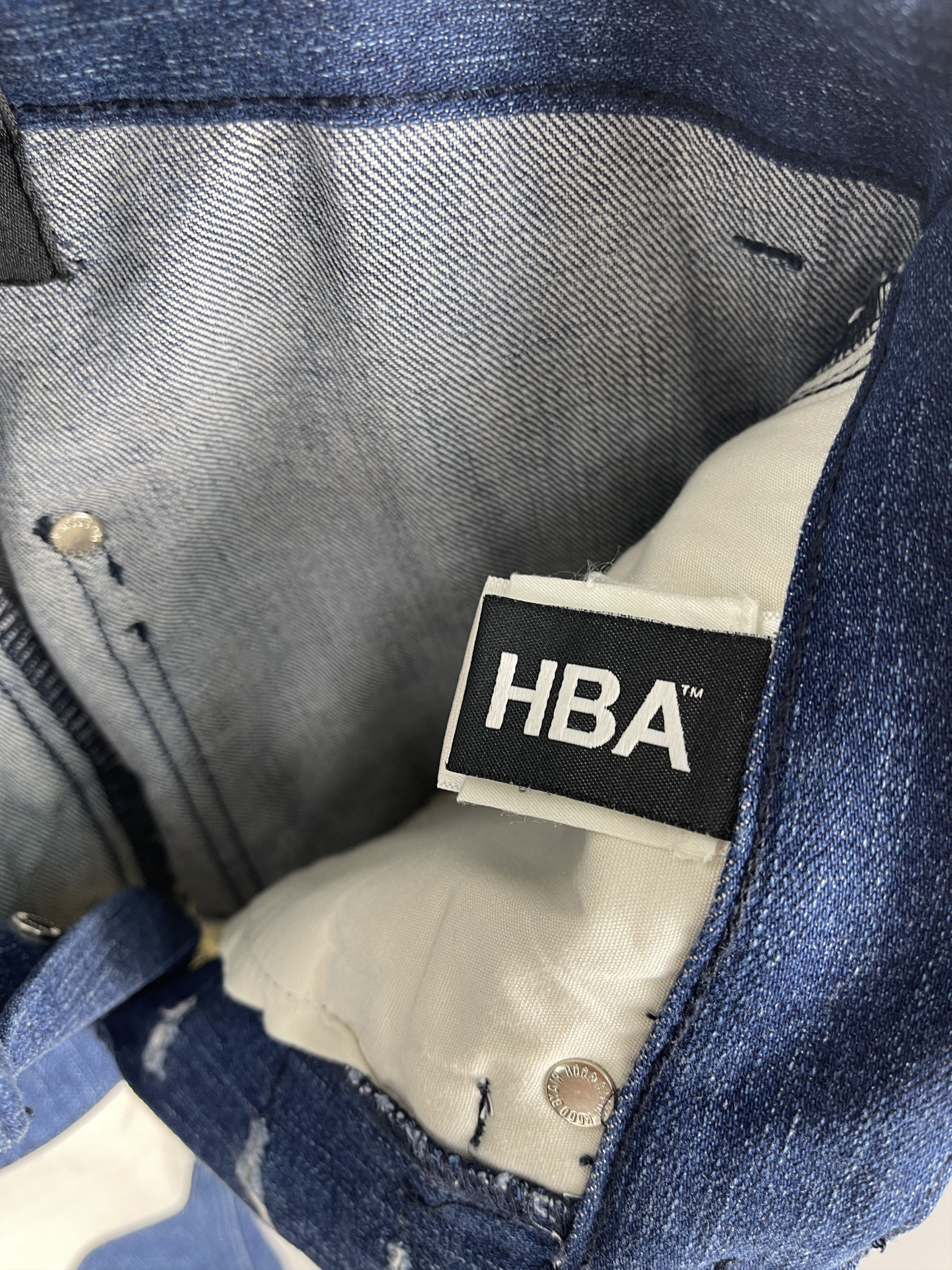 Hood By Air Hood By Air S/S2015 Striped Denim Pants Size US 28 / EU 44 - 6 Thumbnail