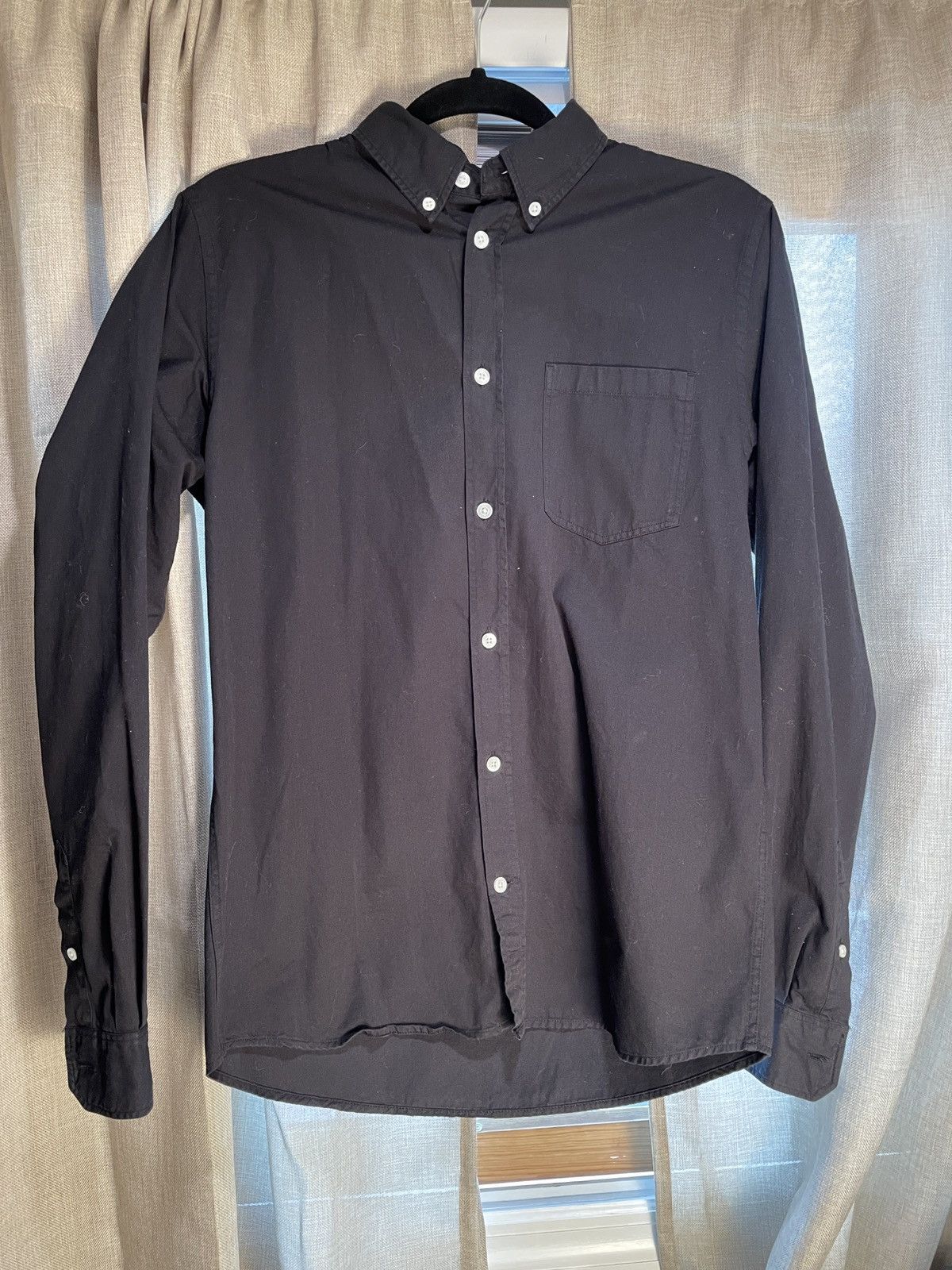 Norse Projects Norse Projects Black Anton Light Twill Button Up Size US S / EU 44-46 / 1 - 2 Thumbnail