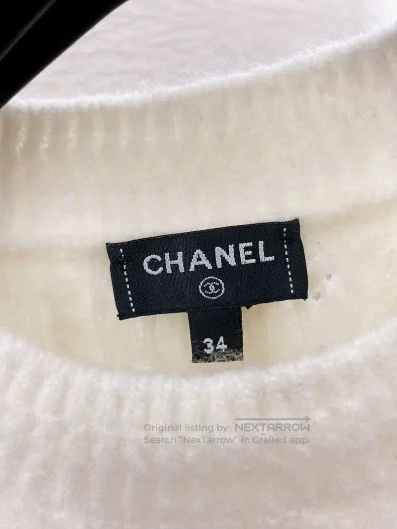Chanel Chanel Ski Series CC Cable Knit Sweater. Size US XS / EU 42 / 0 - 5 Thumbnail