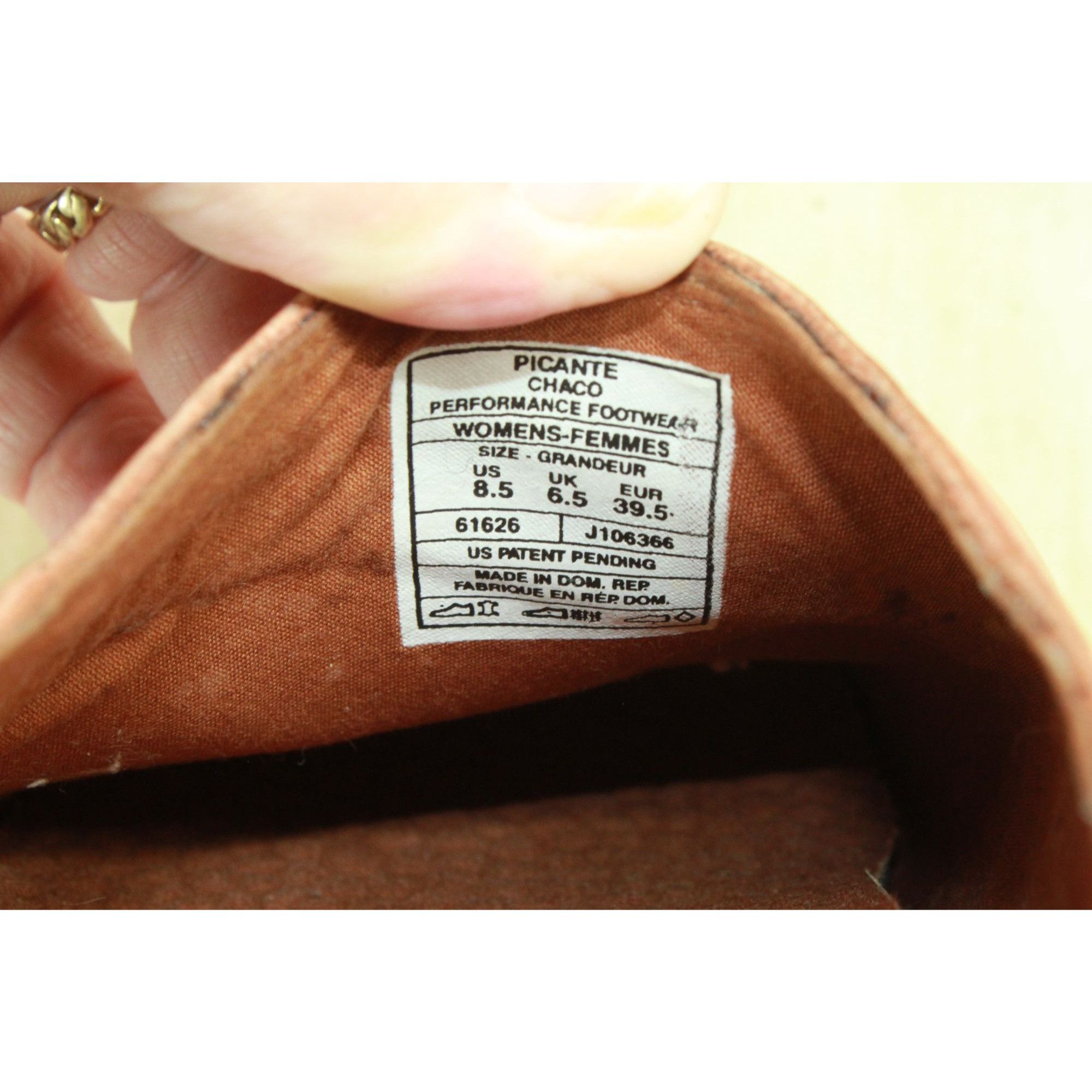Chaco Chaco Women's Brown Leather Slide Mules Size US 8.5 / IT 38.5 - 9 Thumbnail