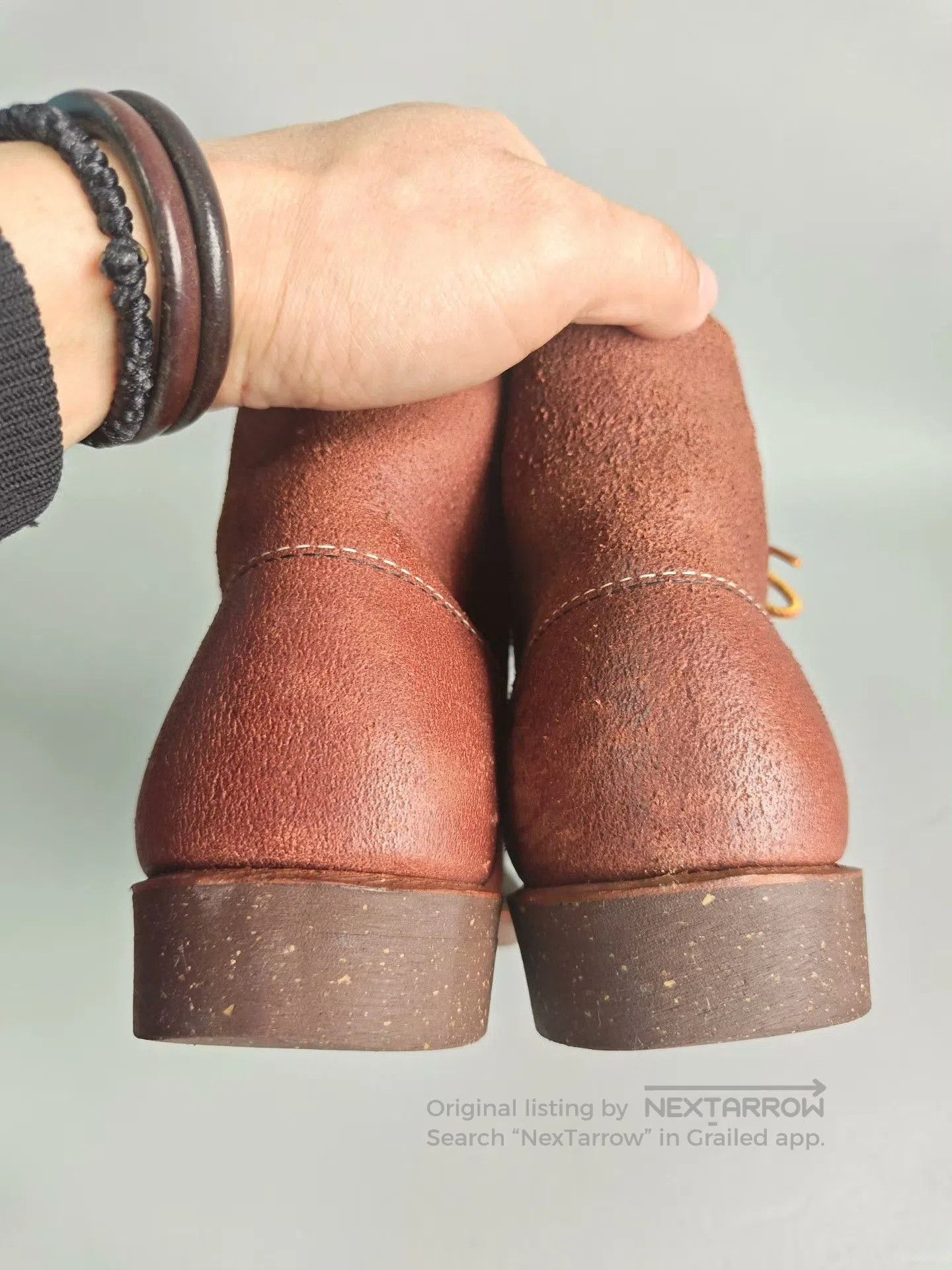 Red Wing Red Wing 8016 Oiled Wax Suede. Size US 8 / EU 41 - 6 Thumbnail