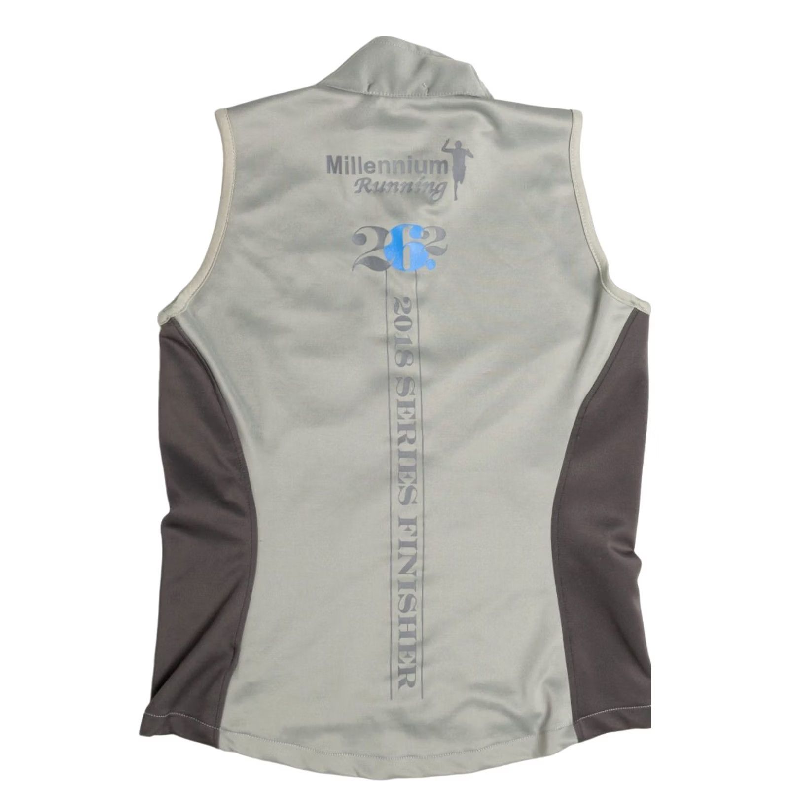 Jordan Brand VINTAGE Leslie Jordan Vest Medium Gray Millennium Running 2018 Series Finisher Simulated Adapter? Size US M / EU 48-50 / 2 - 2 Thumbnail