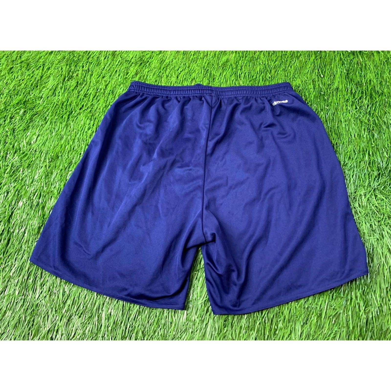 Adidas ADIDAS FOOTBALL SHORTS L Men ClimaLite Navy Blue 2016 Entrada Size US 33 - 6 Thumbnail