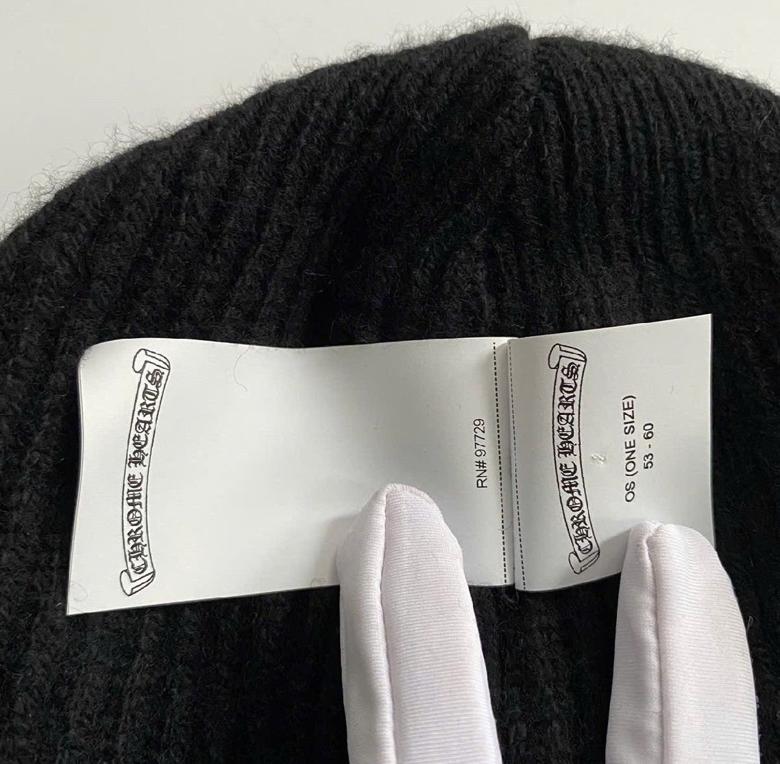 Chrome Hearts Chrome Hearts BIG DADDY cashmere beanie black Size ONE SIZE - 6 Thumbnail