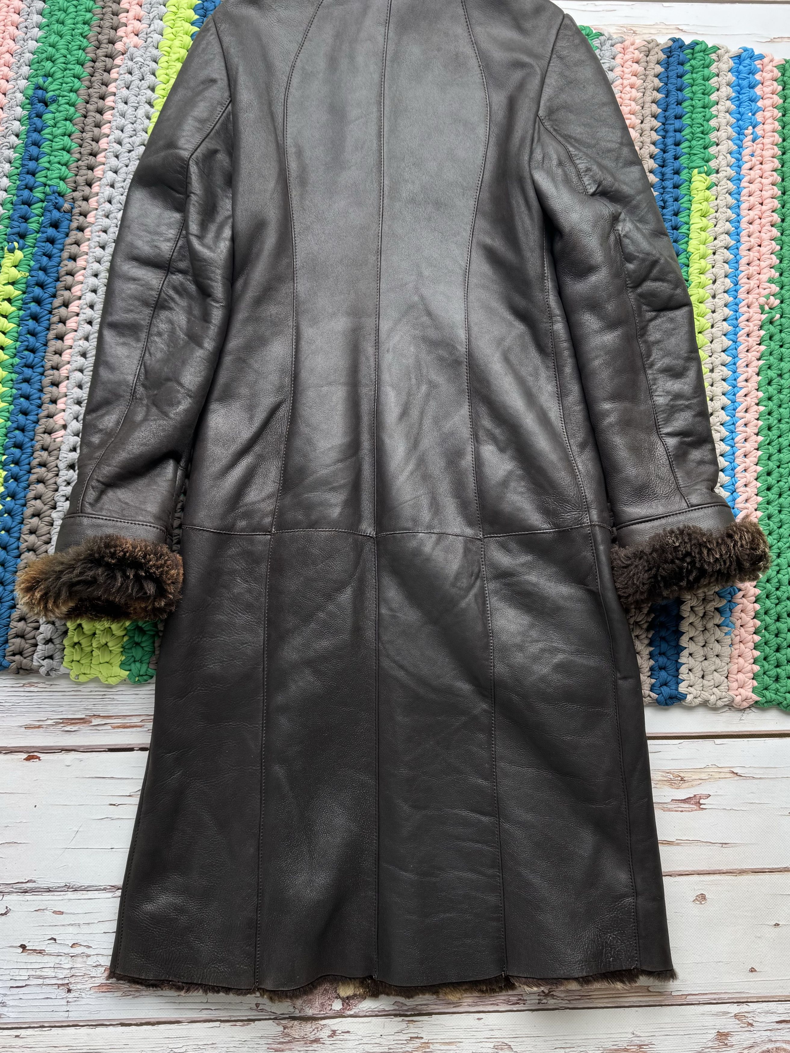 Vintage Vintage Real Sheepskin Coat (ET1) Size M / US 6-8 / IT 42-44 - 9 Thumbnail
