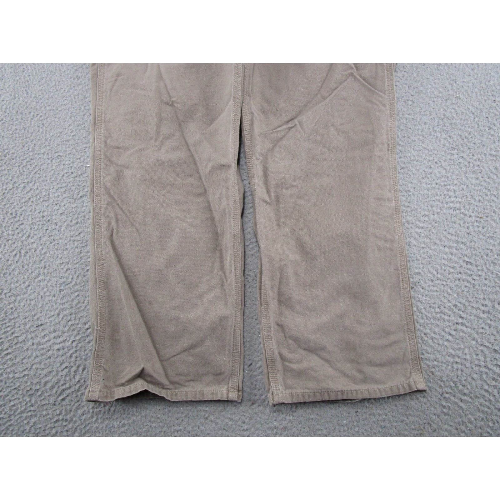 Carhartt Carhartt Pants Mens Size 38x32 Brown Duck Canvas L Carpenter Loose Fit B159 Size US 38 / EU 54 - 2 Thumbnail