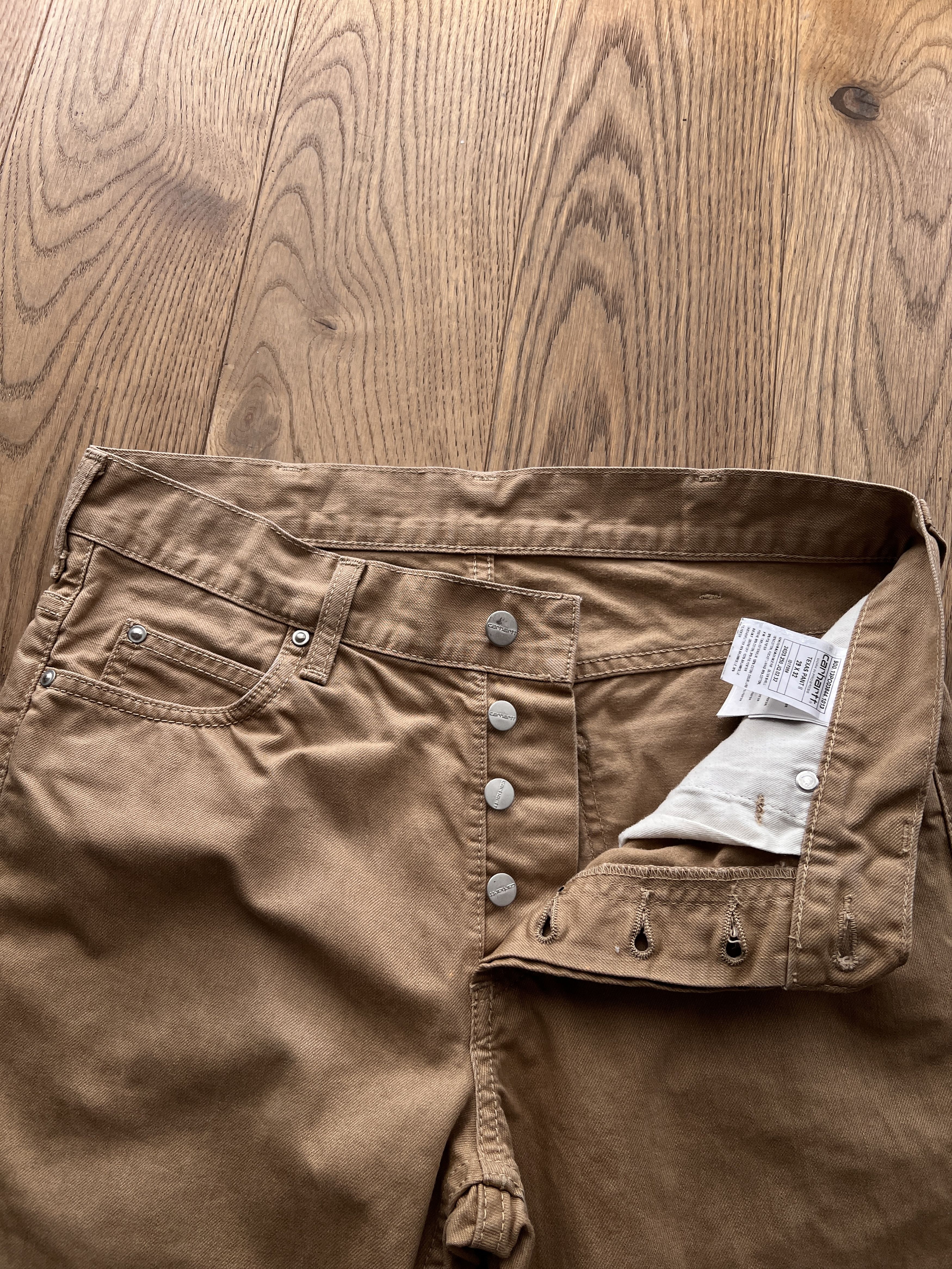 Carhartt Wip Carhartt WIP Texas pant II denim jeans vintage slim fit y2k Size US 29 - 16 Thumbnail