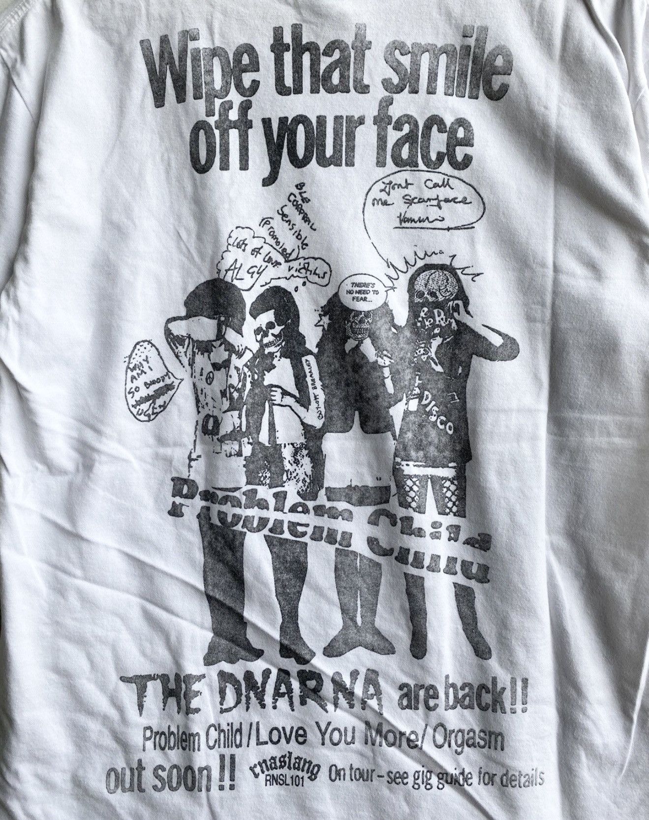 Band Tees × Japanese Brand × Seditionaries RNA Skull Punk design tee Size US M / EU 48-50 / 2 - 6 Thumbnail