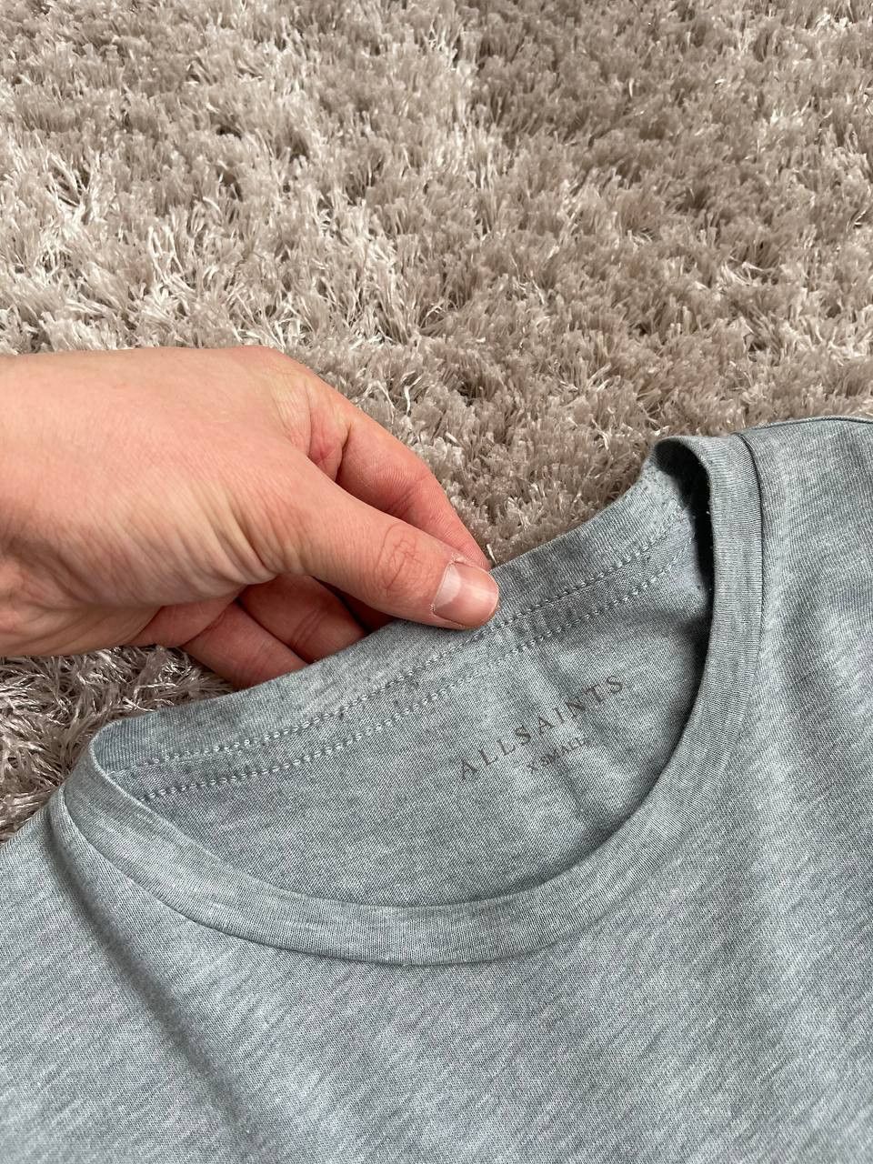 Allsaints × Designer × Streetwear Allsaints tee shirt casual mini logo streetwear sale Size US XS / EU 42 / 0 - 3 Thumbnail