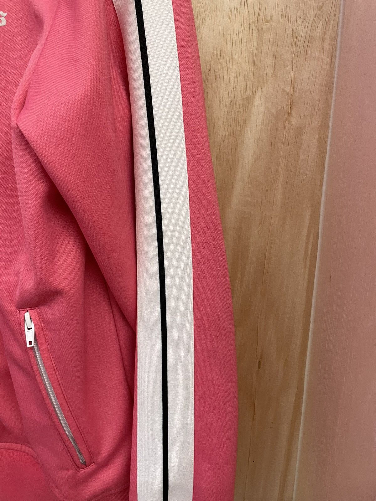 Palm Angels Palm Angels Pink Track Jacket Size US L / EU 52-54 / 3 - 6 Thumbnail