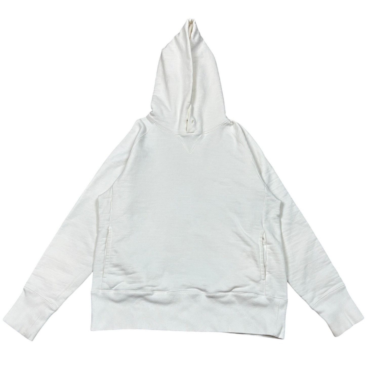 Japanese Brand Work Not Work Blank White Hoodie Men's Medium Made in Japan Size US M / EU 48-50 / 2 - 1 Thumbnail