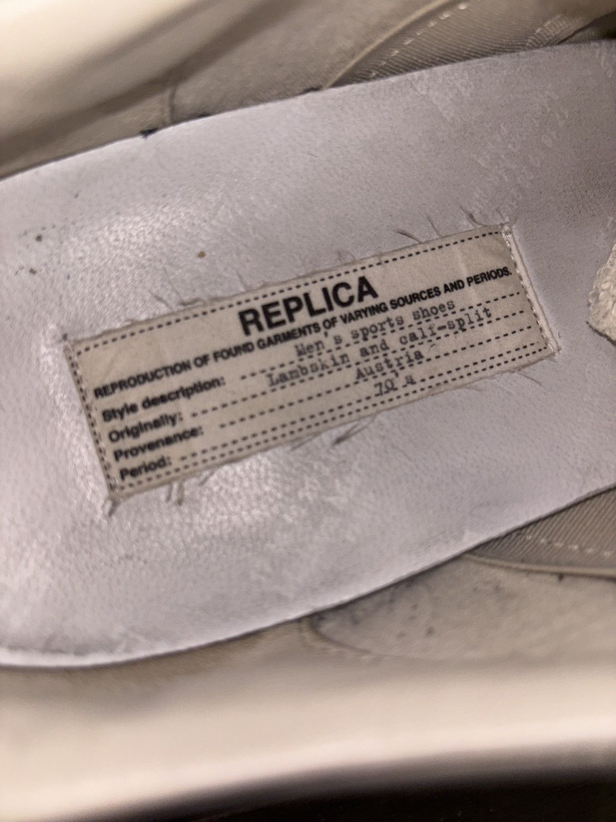 Maison Margiela Maison margiela dark grey paint splatter Size US 9 / EU 42 - 11 Thumbnail