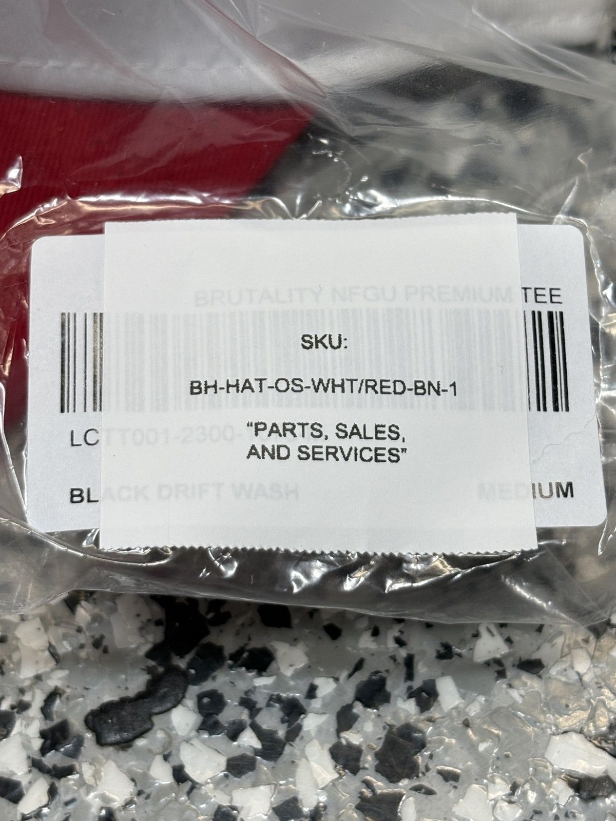 Billy Hill 2021 Billy Hill White/Red “Parts, S&S” Truckers Hat OSFM Size ONE SIZE - 8 Thumbnail