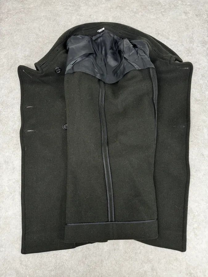 Miu Miu AW2010 Miu Miu Brown Removable Fur Collar Wool Coat Size M / US 6-8 / IT 42-44 - 9 Thumbnail