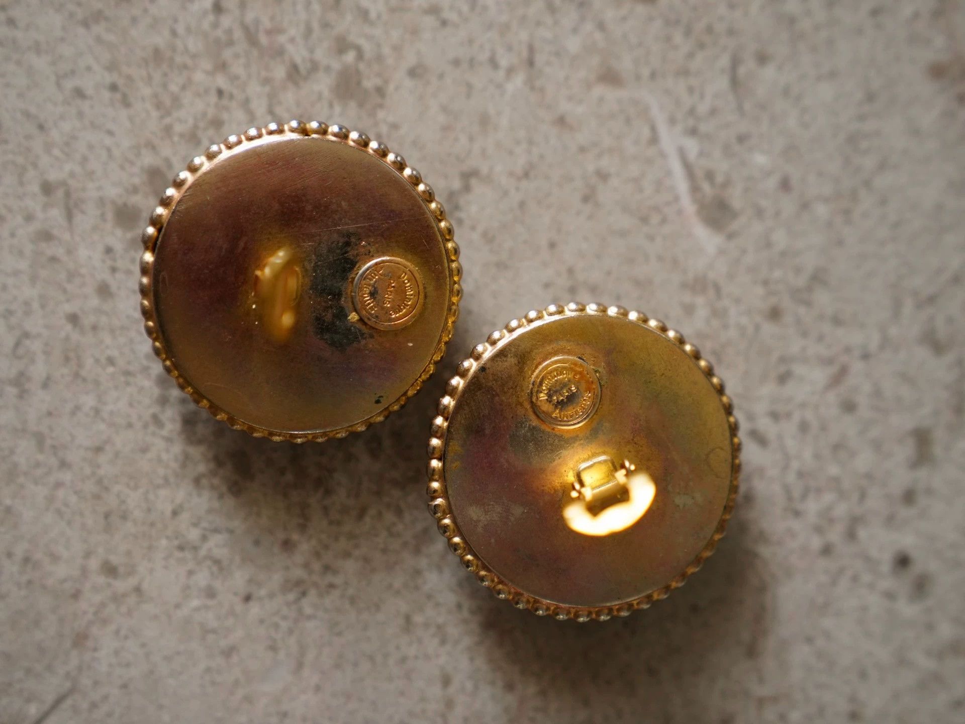 Other Dominique Aurientis Vintage Gold Heart Ear Clips (L) Size ONE SIZE - 4 Thumbnail