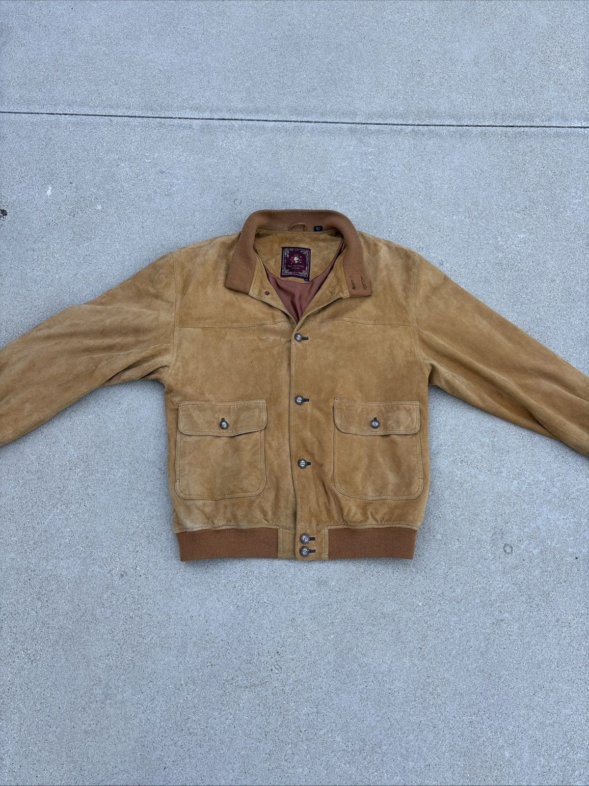 The Territory Ahead Vintage The Territory Ahead Leather Suede Jacket XL Size US XL / EU 56 / 4 - 1 Thumbnail