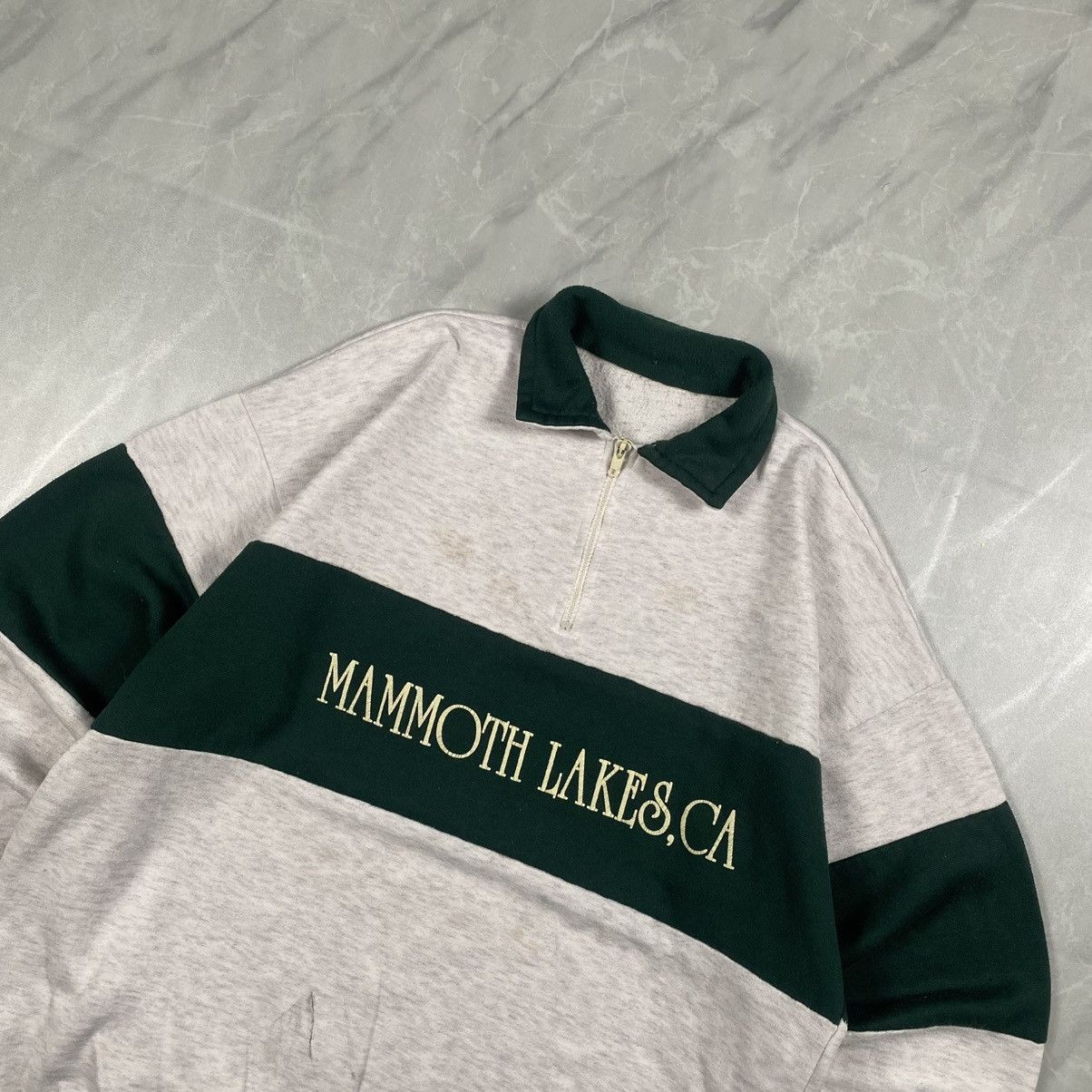 Other Vintage 90s Mammoth Lakes Californi Quarter Zipper Size US L / EU 52-54 / 3 - 2 Thumbnail
