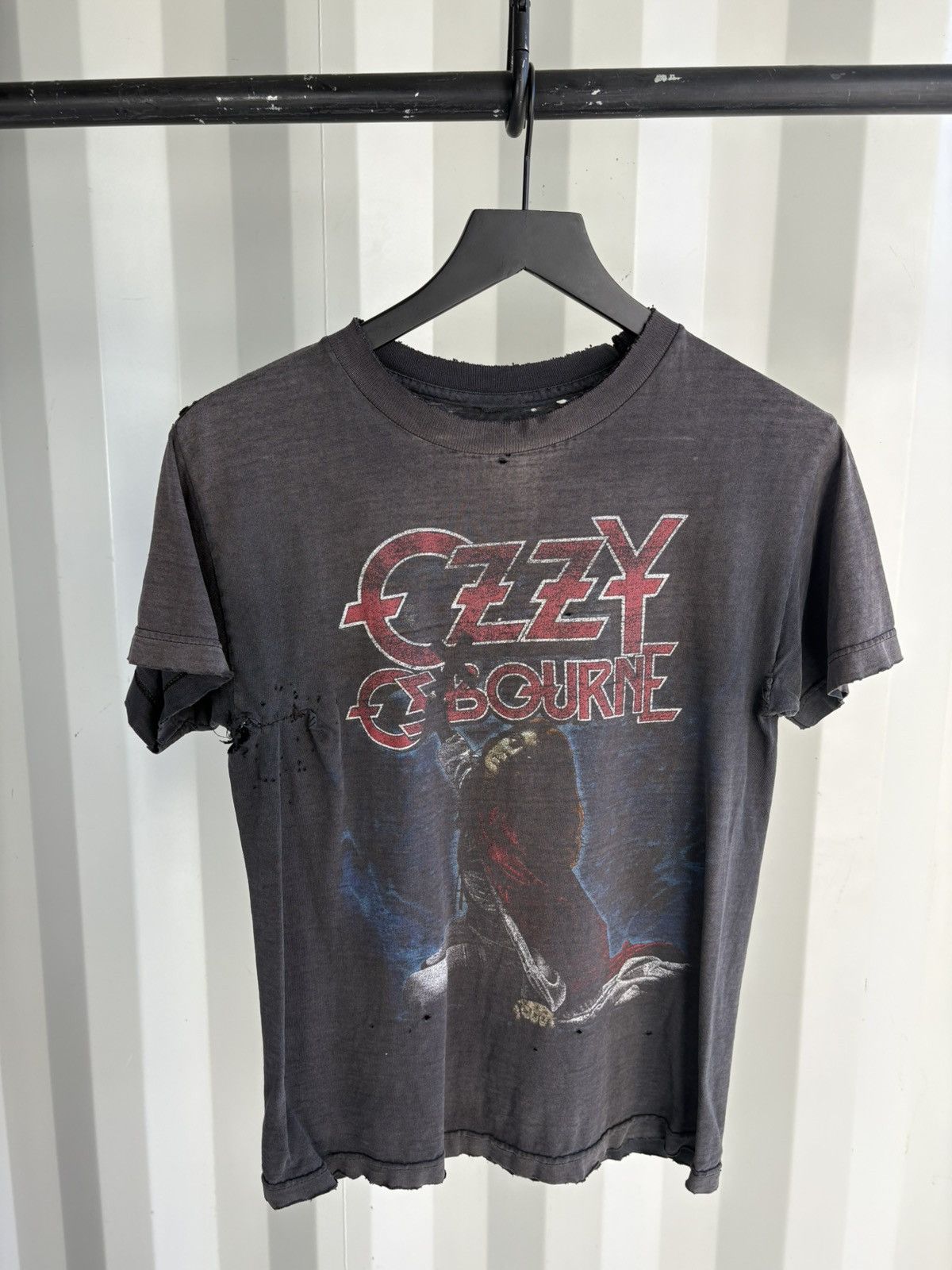 Vintage Ozzy Osbourne Shirt Faded Distressed GRUNGE Band