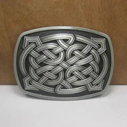 Japanese Brand Celtic Knot Belt Buckle Irish Ireland Punk Clover Size ONE SIZE - 3 Thumbnail
