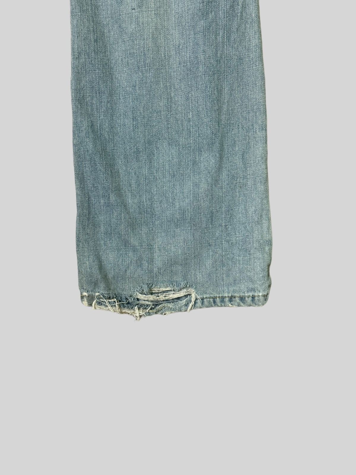Levi's × Levi's Vintage Clothing × Vintage Vintage Levi's 527 Flared Bootcut Distressed Jeans Size US 33 - 14 Thumbnail