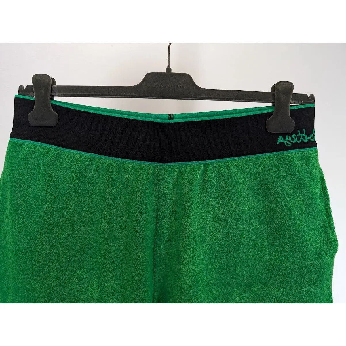 Bottega Veneta o1tko11025 Toweling Easy Shorts in Green/Black Size US 32 / EU 48 - 7 Thumbnail