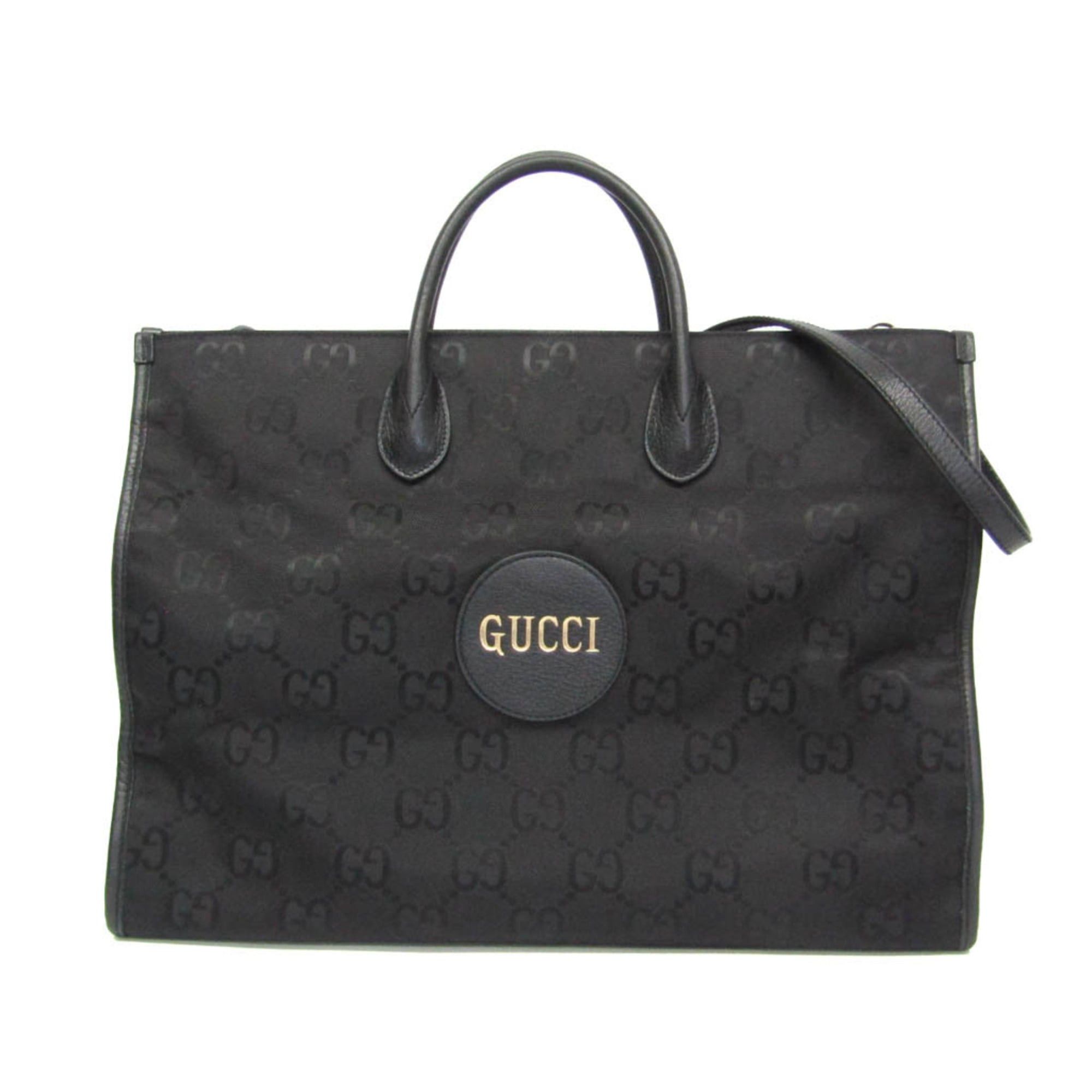 Gucci Gucci Off The Grid GG 630353 Men,Women Nylon Canvas,Leather Handbag,Shoulder Bag Black Size ONE SIZE - 1 Thumbnail