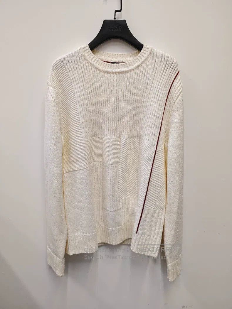 Other Loro Piana Round Neck Knitted Raw Wool Sweater Size US M / EU 48-50 / 2 - 5 Thumbnail