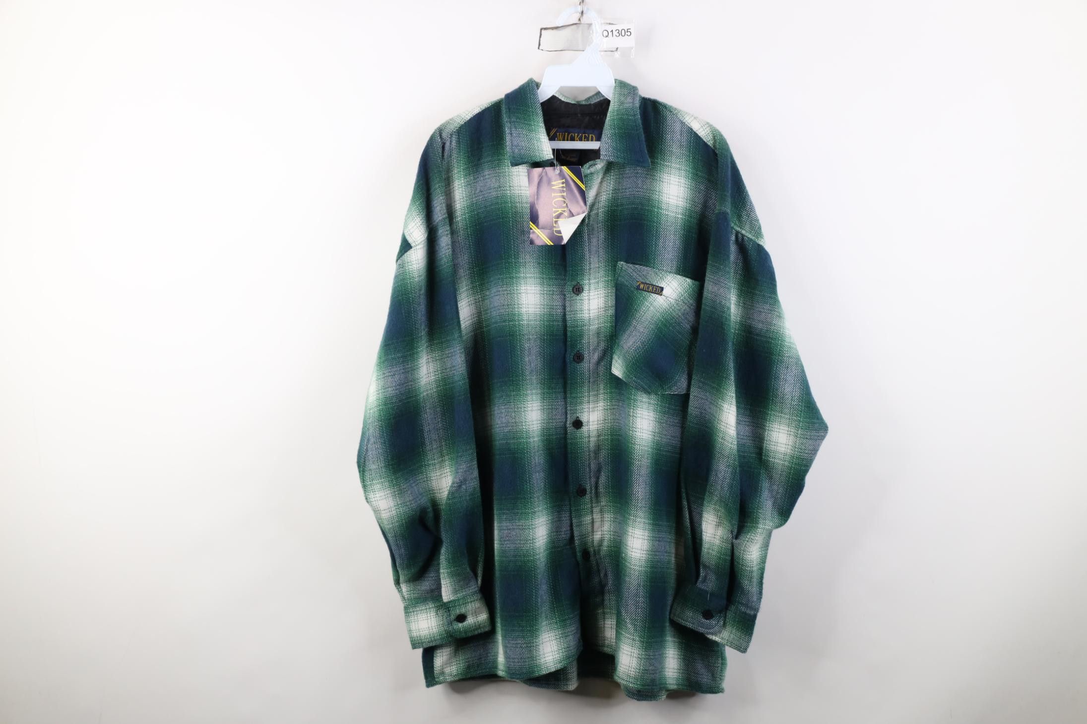 Vintage Deadstock Vintage 90s Streetwear Knit Collared Button Shirt Size US L / EU 52-54 / 3 - 1 Thumbnail