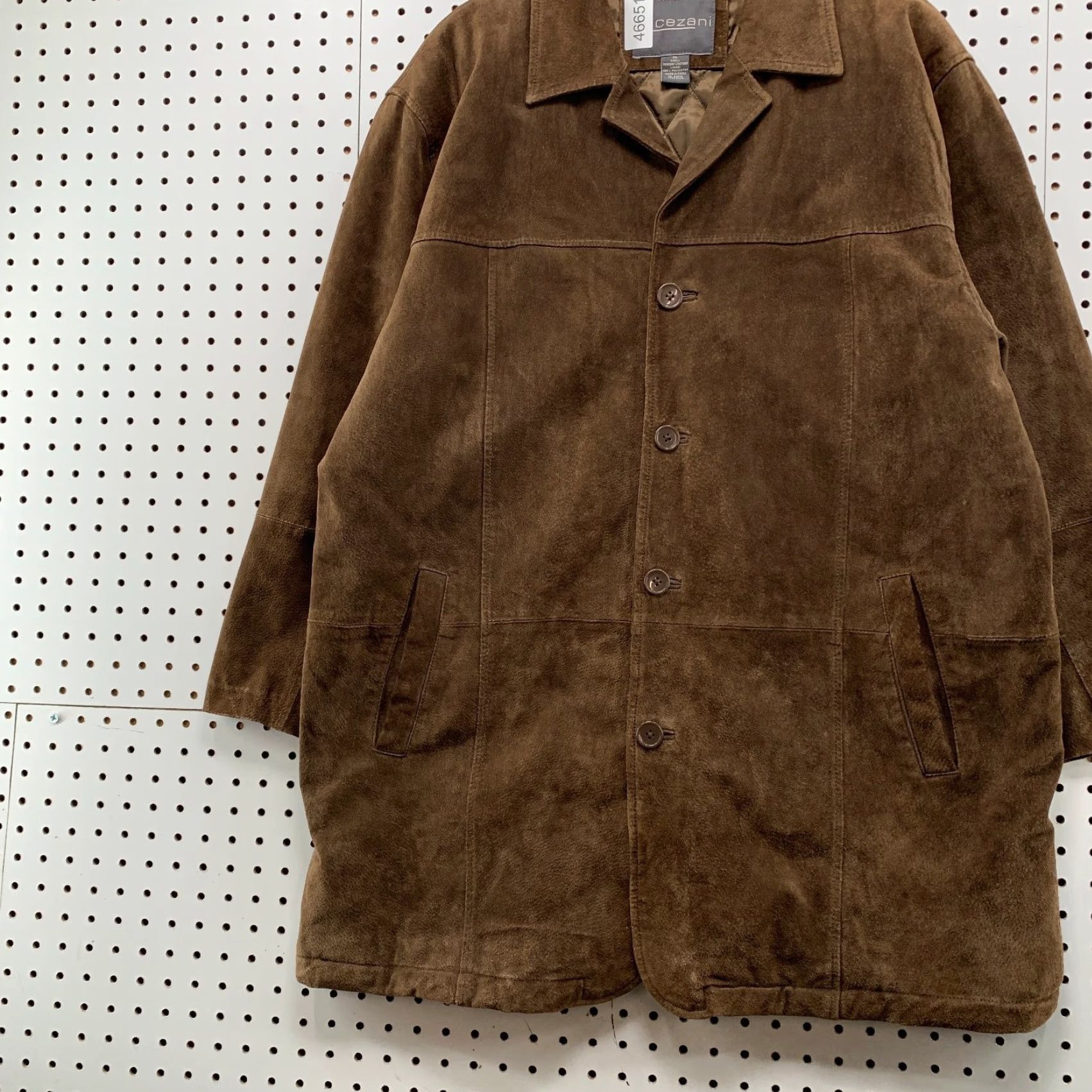 Vintage VINTAGE Cezani Leather Car Barn Coat Mens XL Brown Suede Quilt Lined Coat Mens XL Brown Leather Suede Quilt Lined Vintage Cezani Mens XL Brown Size US XL / EU 56 / 4 - 5 Thumbnail