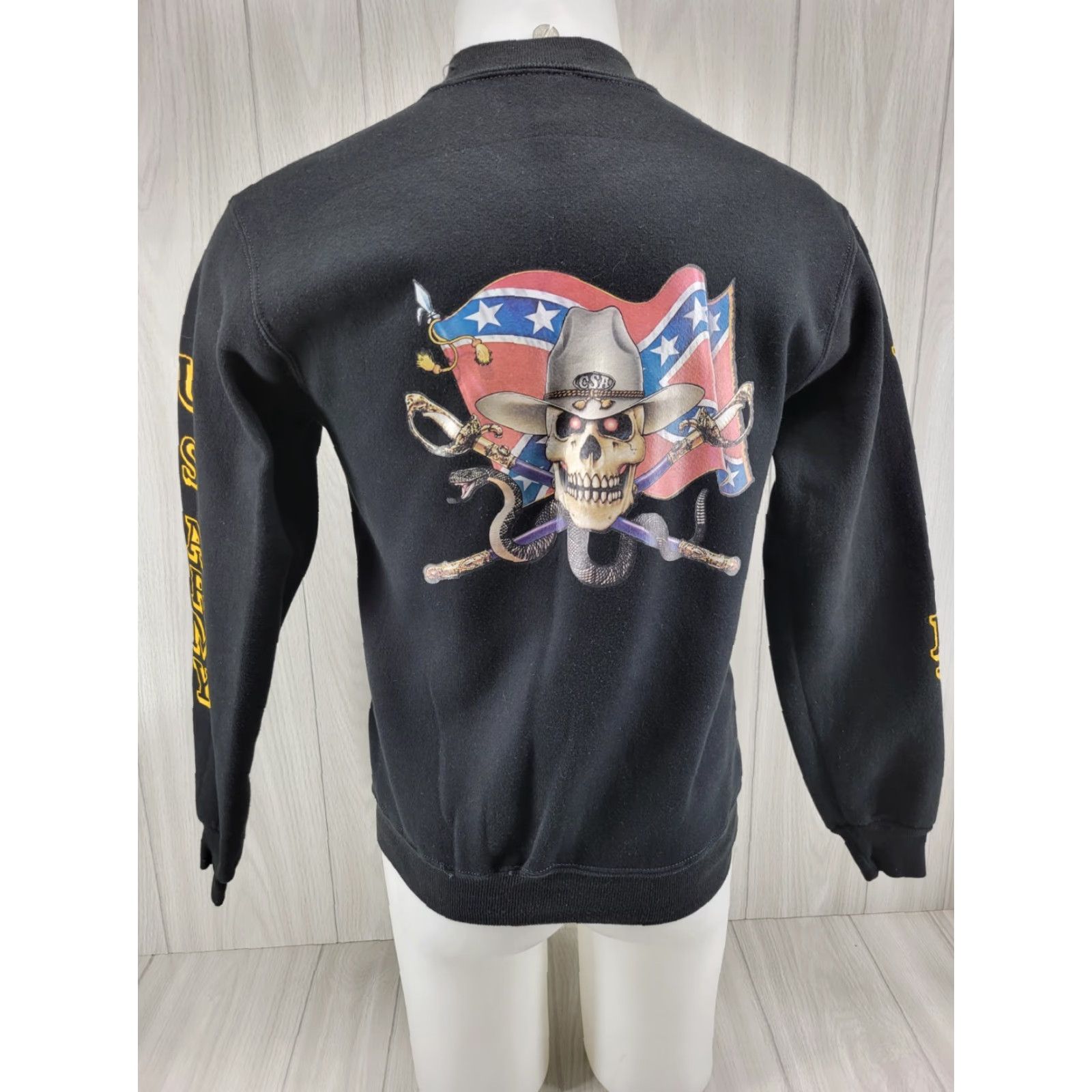 Russell Athletic VINTAGE Russell Athletic Sweatshirt Black USA Athletic Men's Med C-2-3 U.S Army VTG 90s Crew Neck Long Sleeve Pullover Size US M / EU 48-50 / 2 - 6 Thumbnail