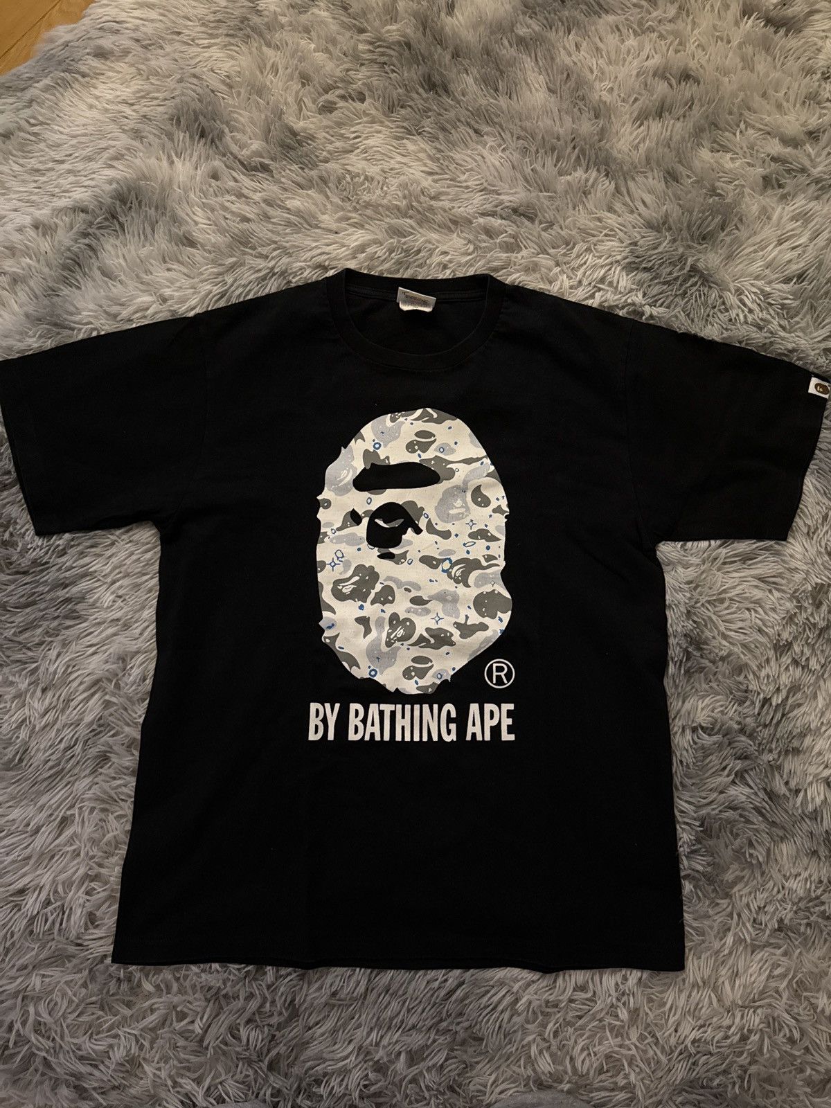 Bape Bape camo t-shirt black Size US L / EU 52-54 / 3 - 1 Thumbnail