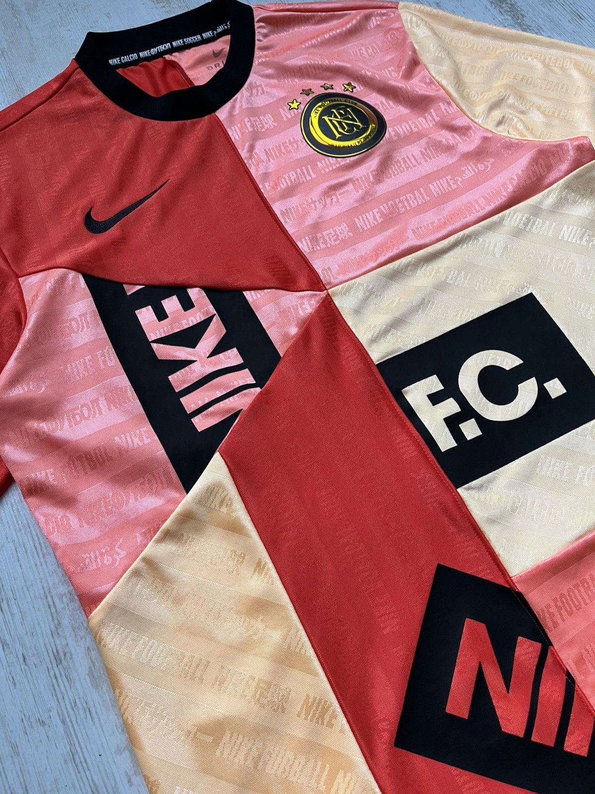 Nike Nike FC Team Mashup Multicolor Soccer Football Jersey S Mens Size US S / EU 44-46 / 1 - 3 Thumbnail