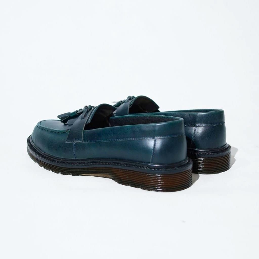Ivy Crew × Leather × SIMPLE PROJECT Kurt Leather Loafer Green Size US 10 / EU 43 - 3 Thumbnail