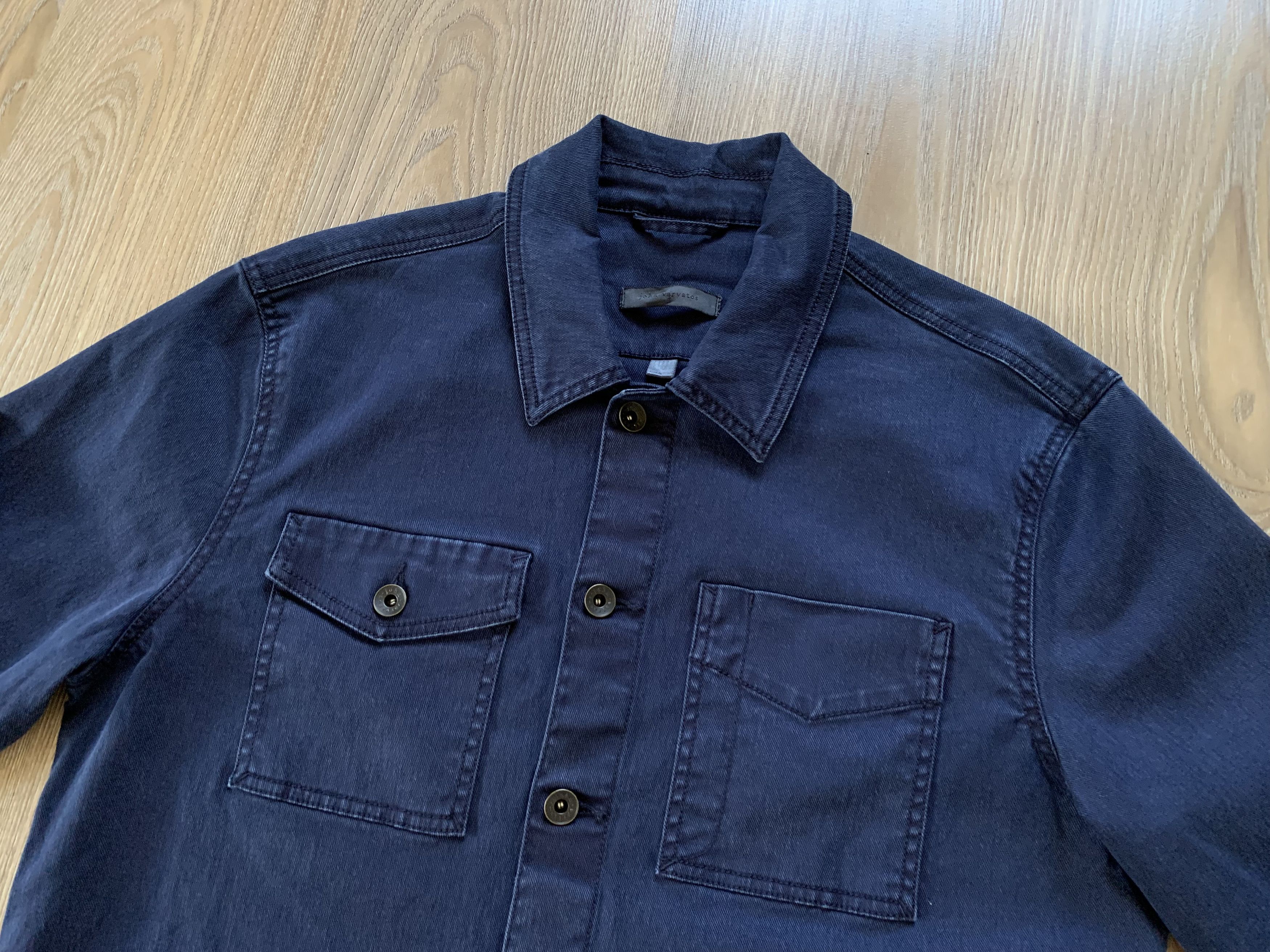 Designer × John Varvatos Mens John Varvatos Cotton Blue Jacket Size US M / EU 48-50 / 2 - 4 Thumbnail