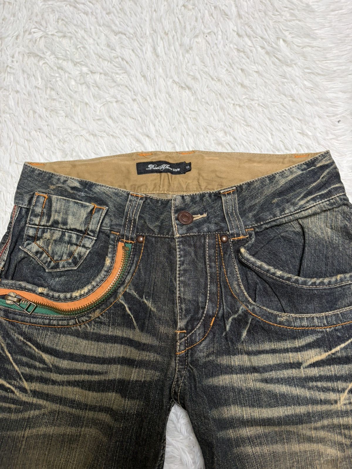 Tornado Mart Root Three Mudwash flared Size US 30 / EU 46 - 2 Thumbnail