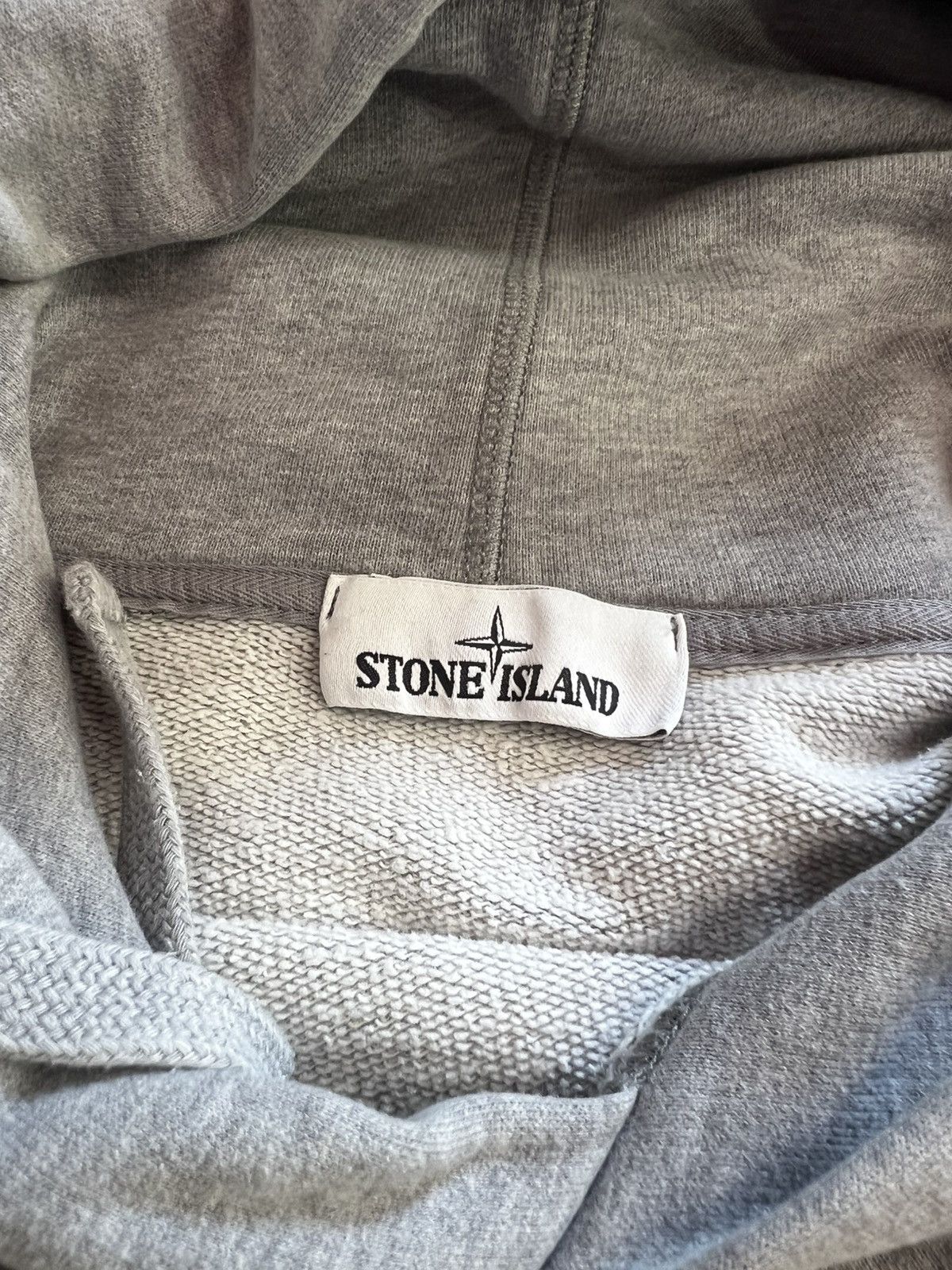 Stone Island Stone Island Grey Hoodie Size M Compass Patch Size US M / EU 48-50 / 2 - 9 Thumbnail