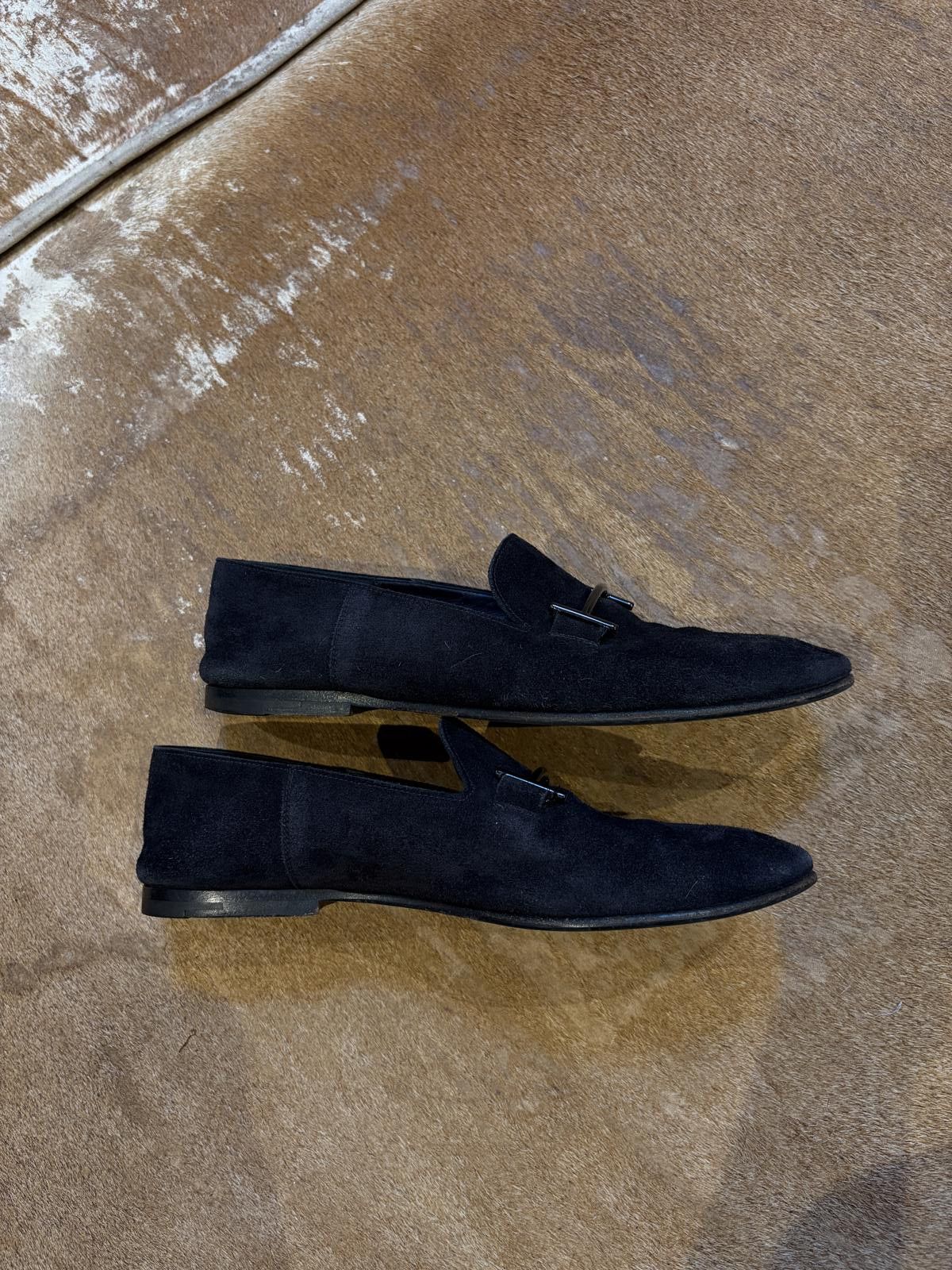 Hermes Hermes suede loafers Size ONE SIZE - 7 Thumbnail