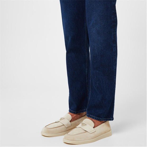 Prada PRADA Saint Tropez Suede Loafers Size US 11 / EU 44 - 2 Thumbnail