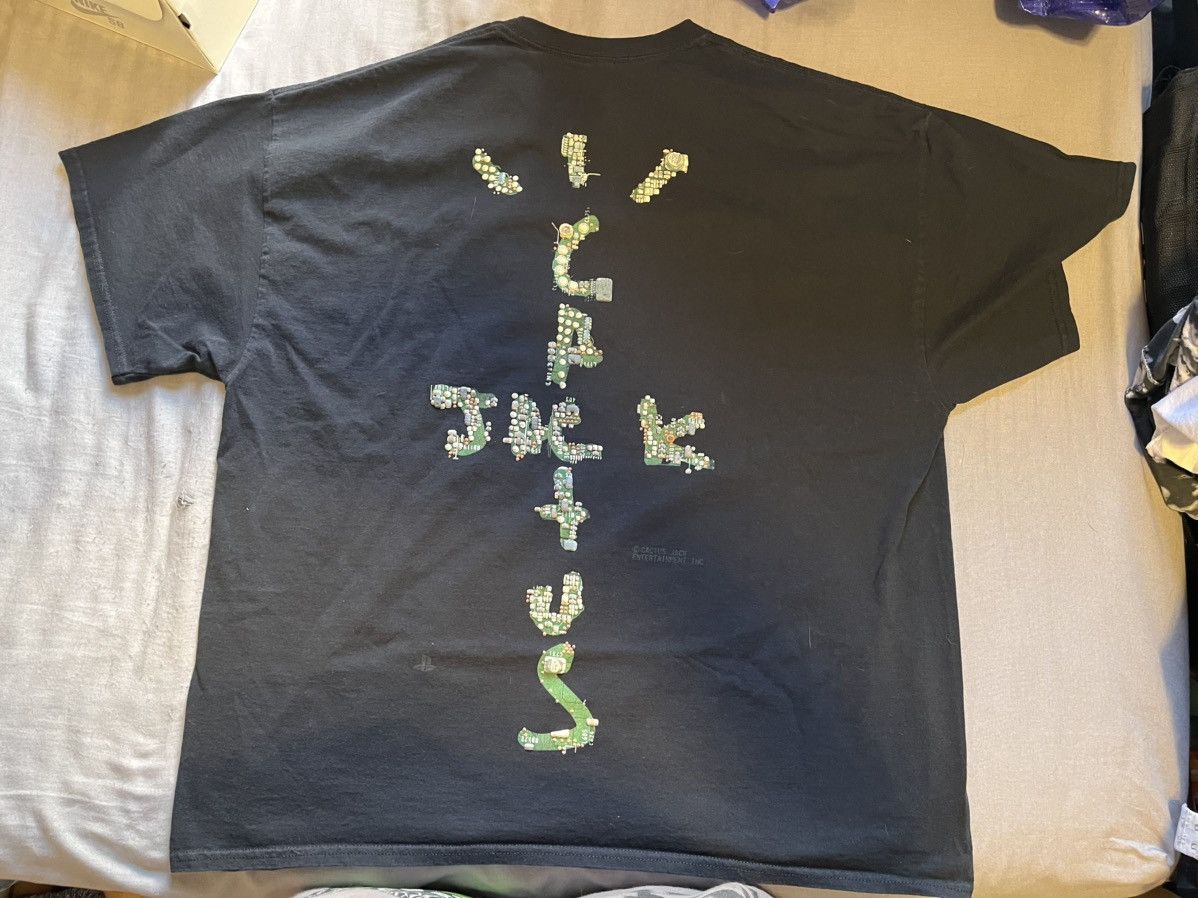 Travis Scott Travis Scott Motherboard Logo Tee Size US L / EU 52-54 / 3 - 2 Thumbnail