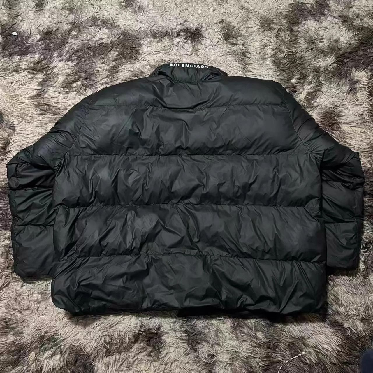 Balenciaga Balenciaga SS23 Logo Print Down Daopao Overshirt Jacket 3 Size L / US 10 / IT 46 - 2 Thumbnail