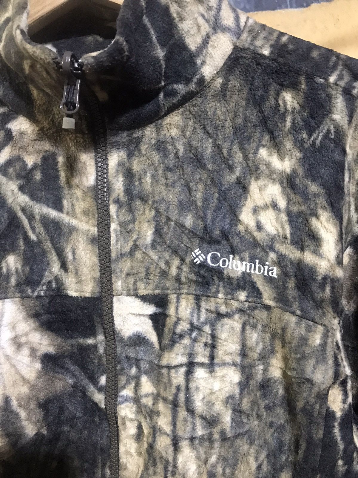 Columbia Fleece Sweatshirt Camo Realtree zipper Size US S / EU 44-46 / 1 - 3 Thumbnail