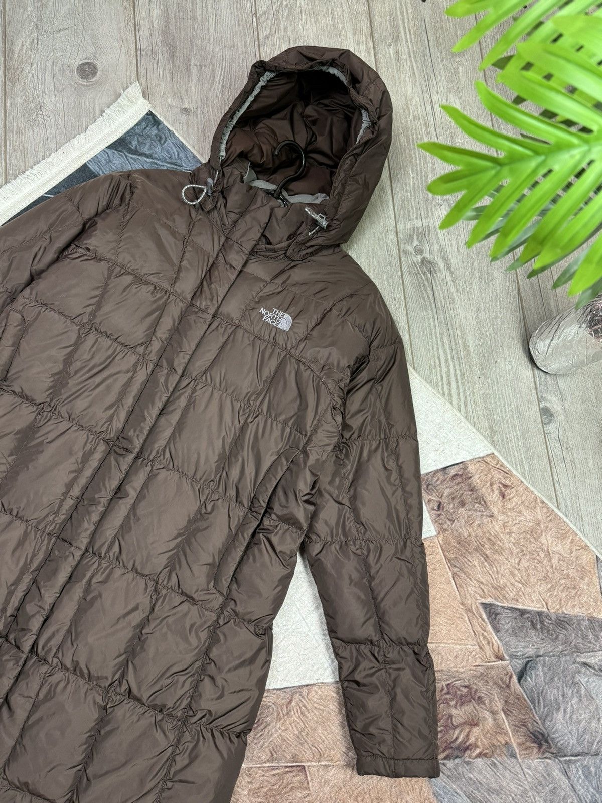 The North Face × Vintage The North Face Down Jacket Puffer Women’s Y2K Drill style Size M / US 6-8 / IT 42-44 - 10 Thumbnail