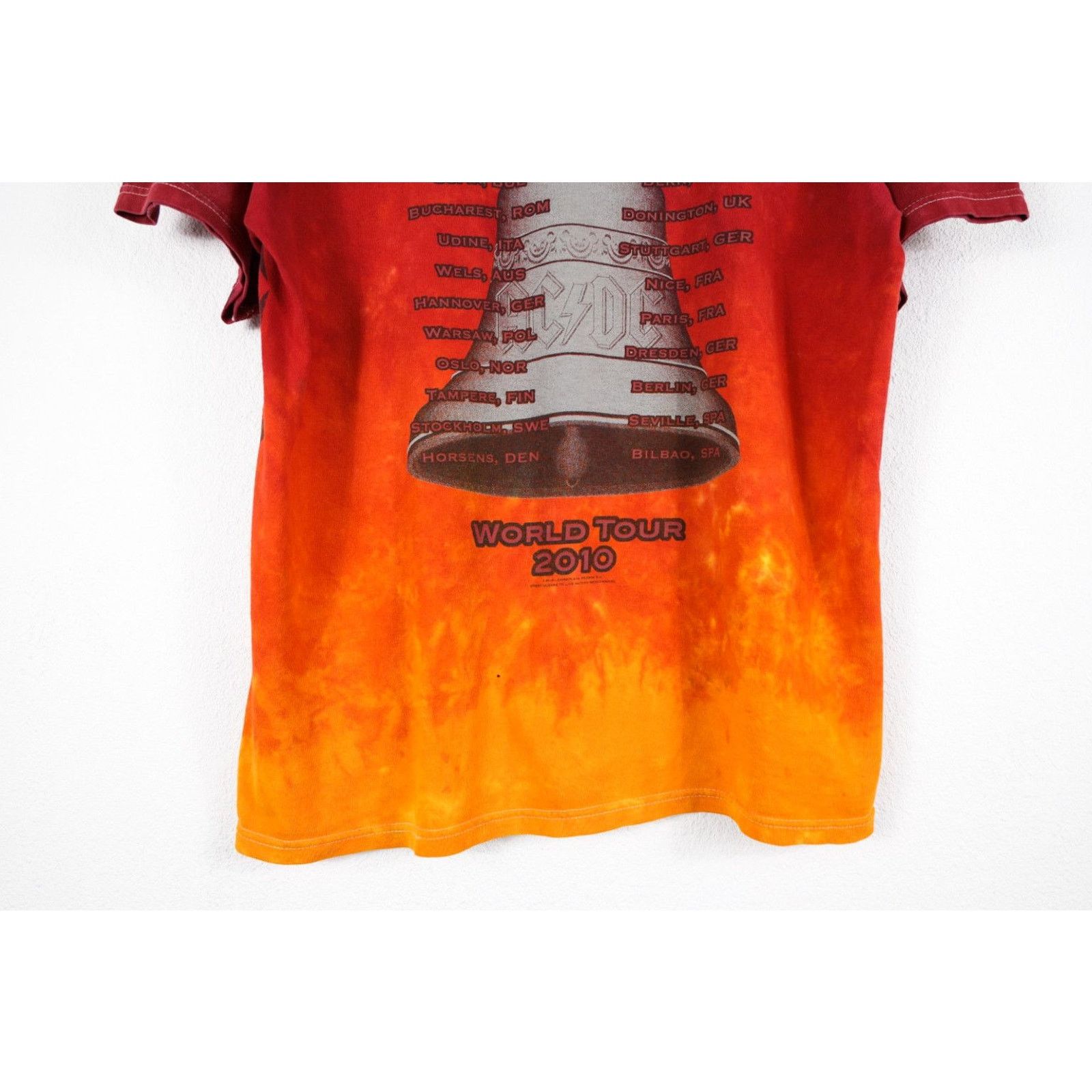 AC/DC AC/DC Black Ice World Tour All Over Print Tee T-shirt Size US L / EU 52-54 / 3 - 8 Thumbnail
