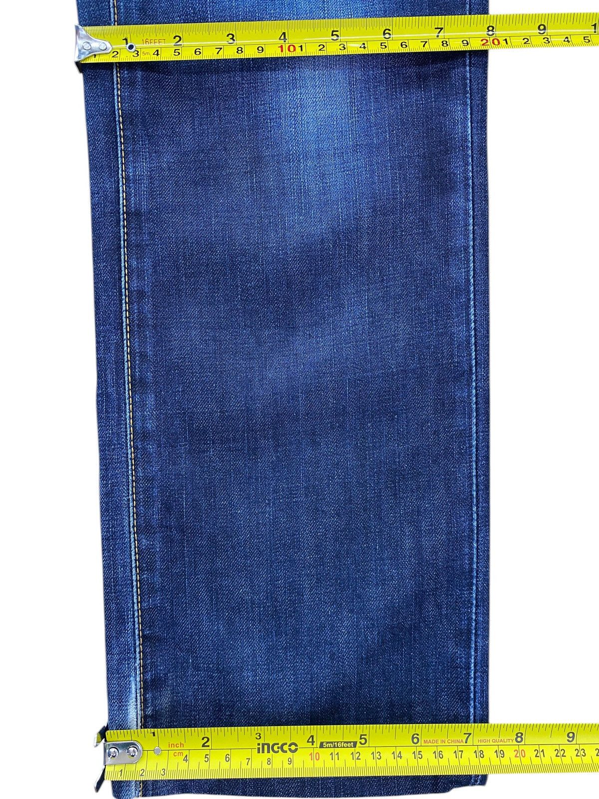 Levi's Levi’s Blue Wash Whiskered Style Straight Leg Jeans Size US 30 / EU 46 - 9 Thumbnail