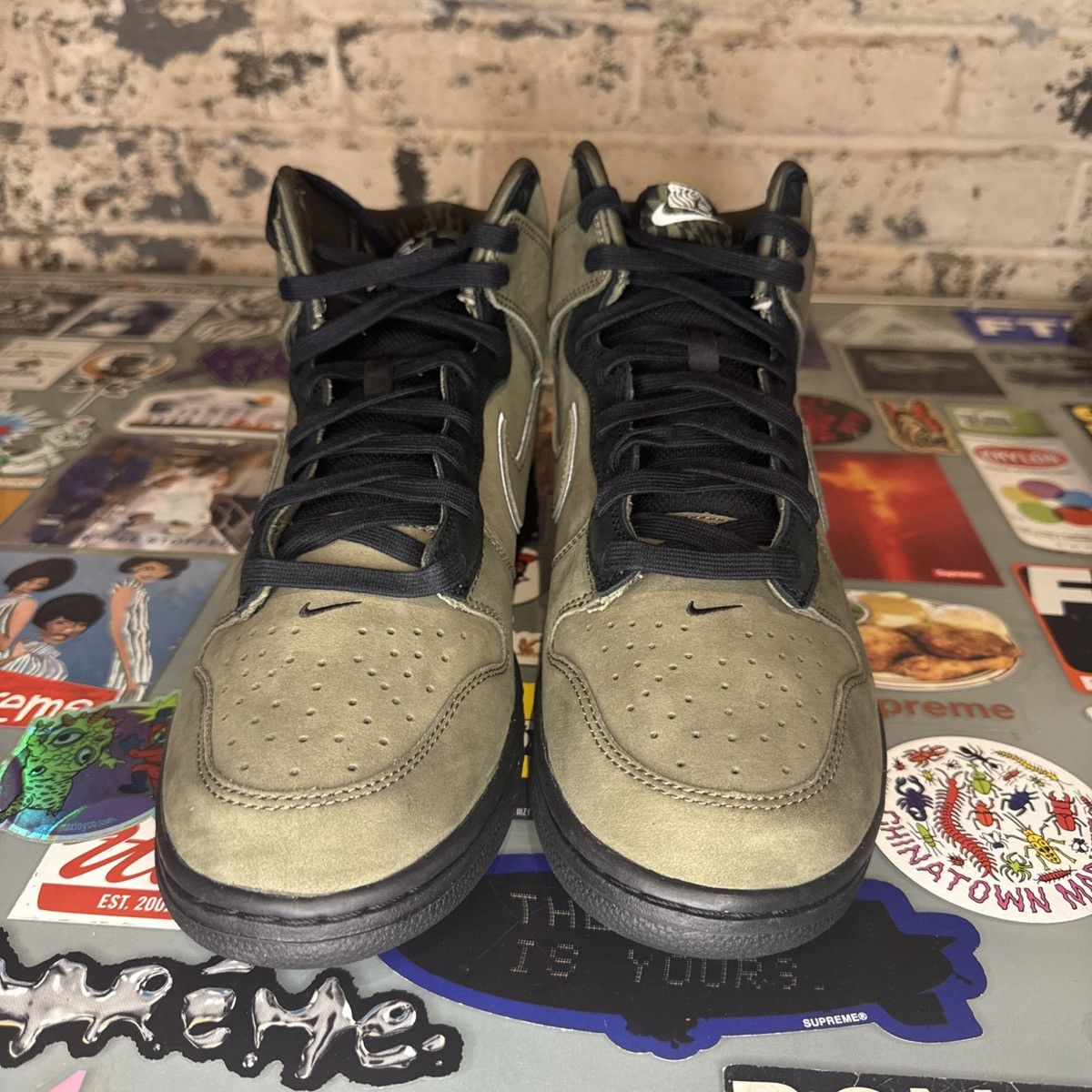 Nike Nike Dunk High Soulgoods Olive Size 10 New In Box 2022 Size US 10 / EU 43 - 4 Thumbnail